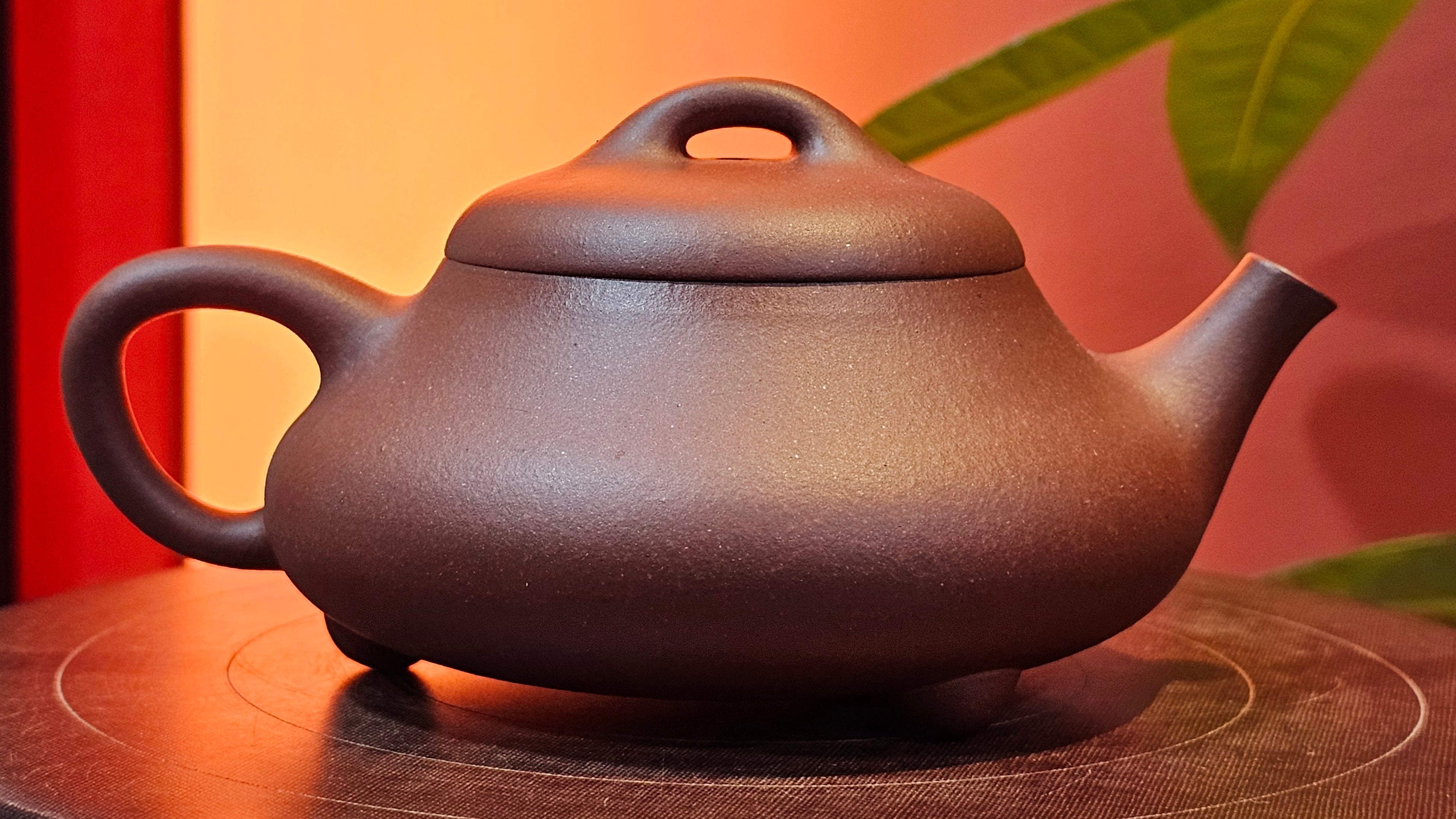 Jian Piao 见瓢, 186.6ml, Di Cao Qing Zi Ni 底槽青紫泥, by our Craftsman Li Qiu Lin 李秋林 ~!Congratulations to Mr A.A., 0617hrs!5th Oct 2025, Port Franks! Canada🇨🇦!