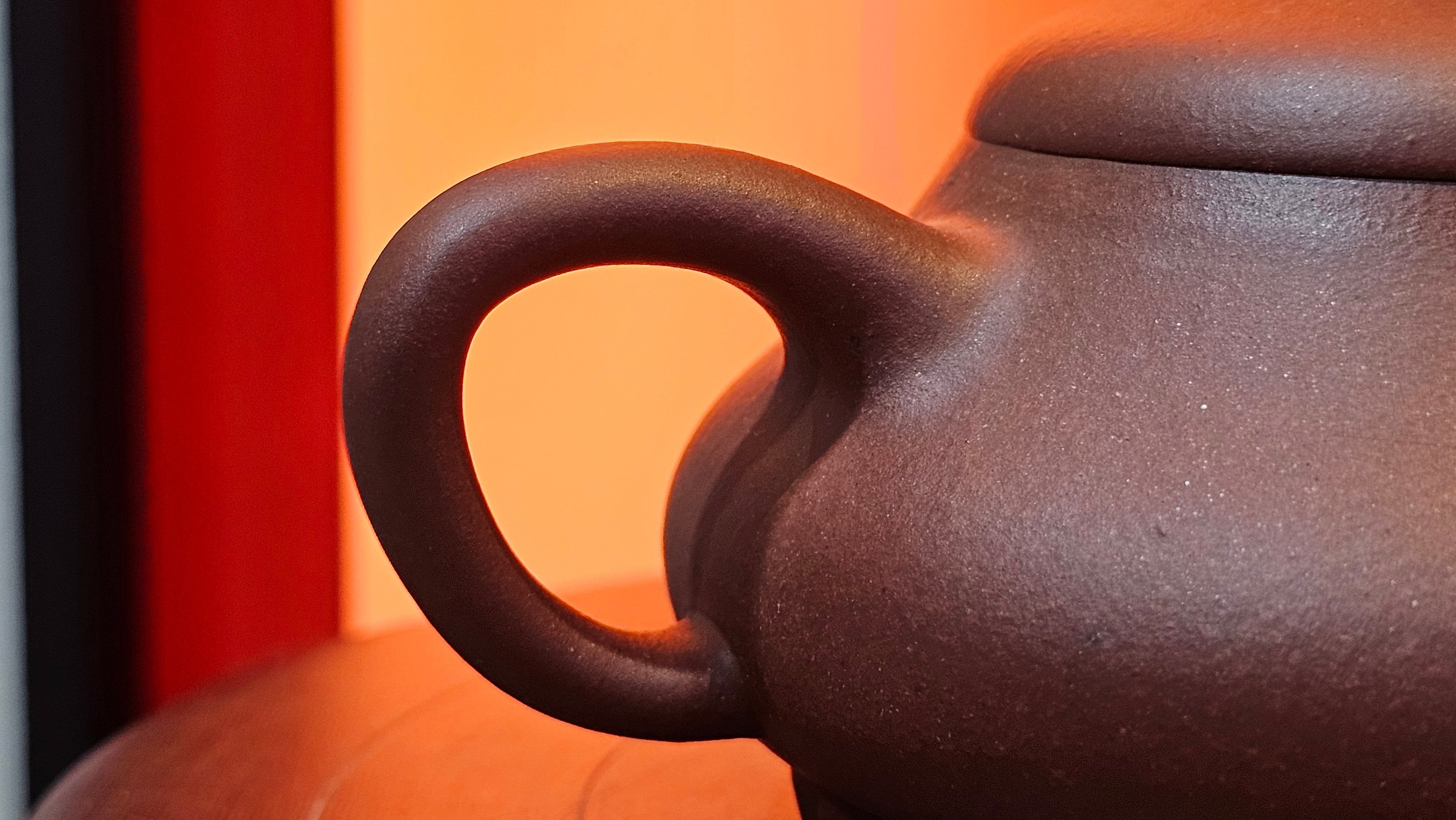 Jian Piao 见瓢, 186.6ml, Di Cao Qing Zi Ni 底槽青紫泥, by our Craftsman Li Qiu Lin 李秋林 ~!Congratulations to Mr A.A., 0617hrs!5th Oct 2025, Port Franks! Canada🇨🇦!