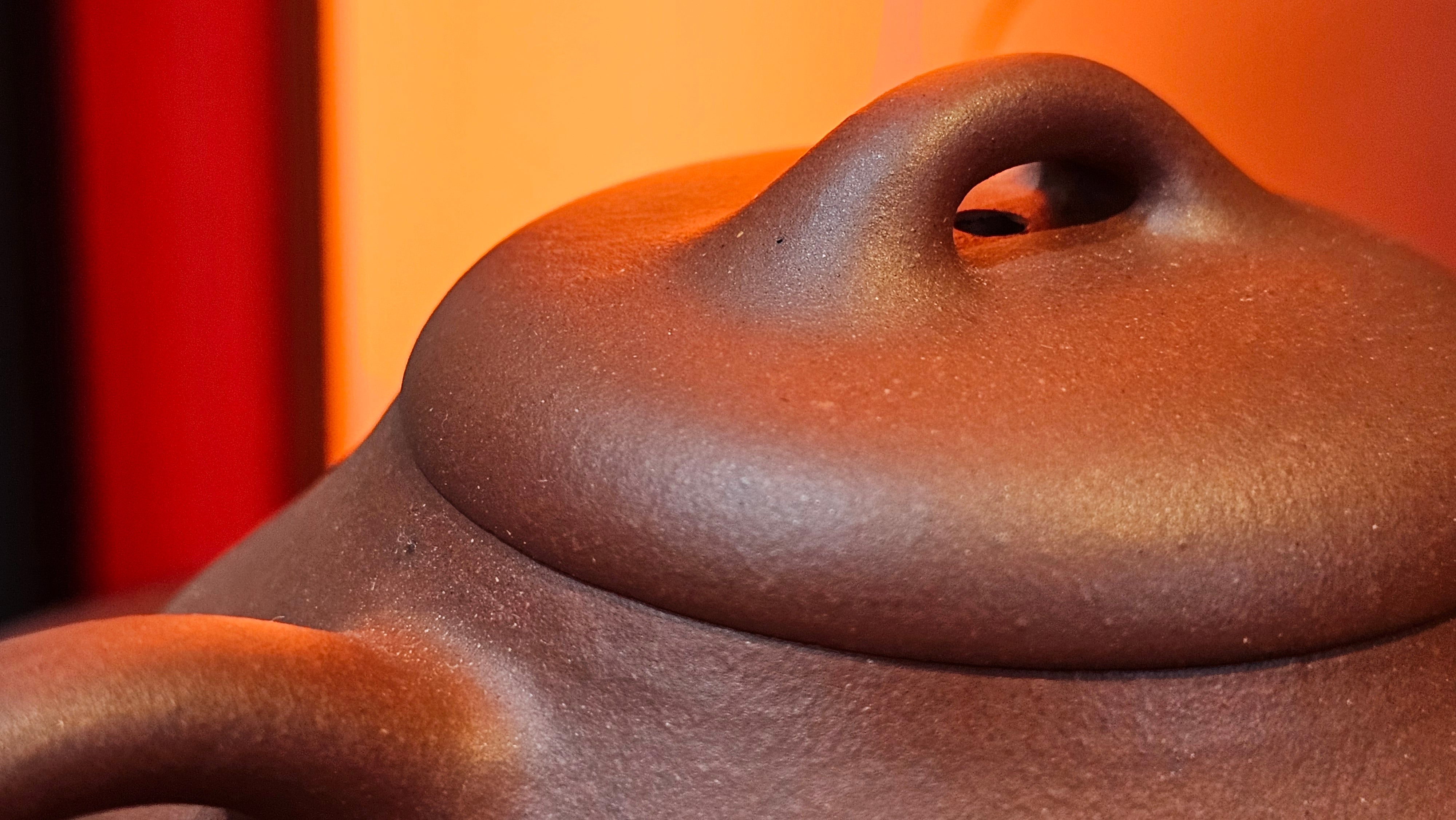 Jian Piao 见瓢, 186.6ml, Di Cao Qing Zi Ni 底槽青紫泥, by our Craftsman Li Qiu Lin 李秋林 ~!Congratulations to Mr A.A., 0617hrs!5th Oct 2025, Port Franks! Canada🇨🇦!