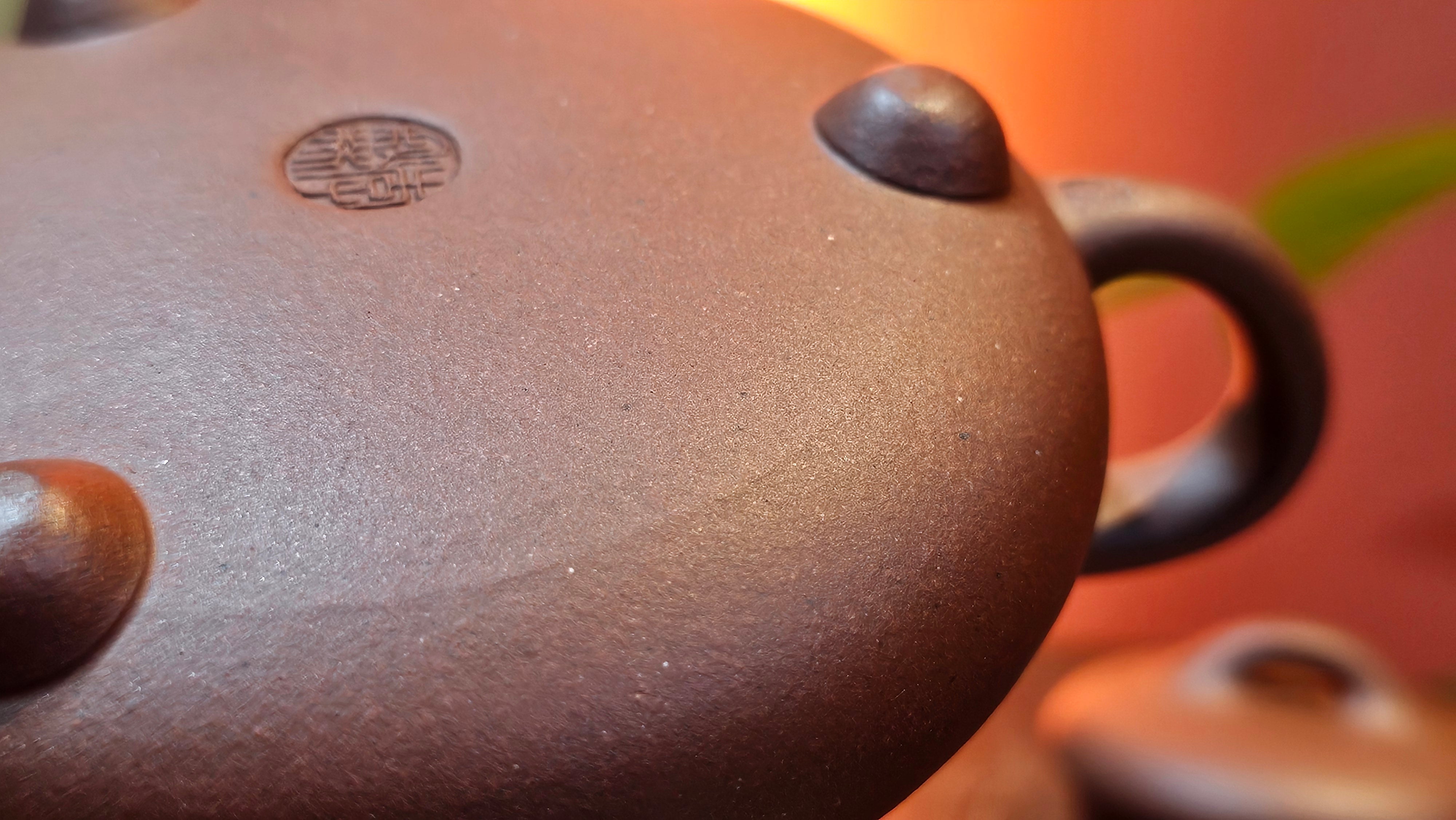 Jian Piao 见瓢, 186.6ml, Di Cao Qing Zi Ni 底槽青紫泥, by our Craftsman Li Qiu Lin 李秋林 ~!Congratulations to Mr A.A., 0617hrs!5th Oct 2025, Port Franks! Canada🇨🇦!