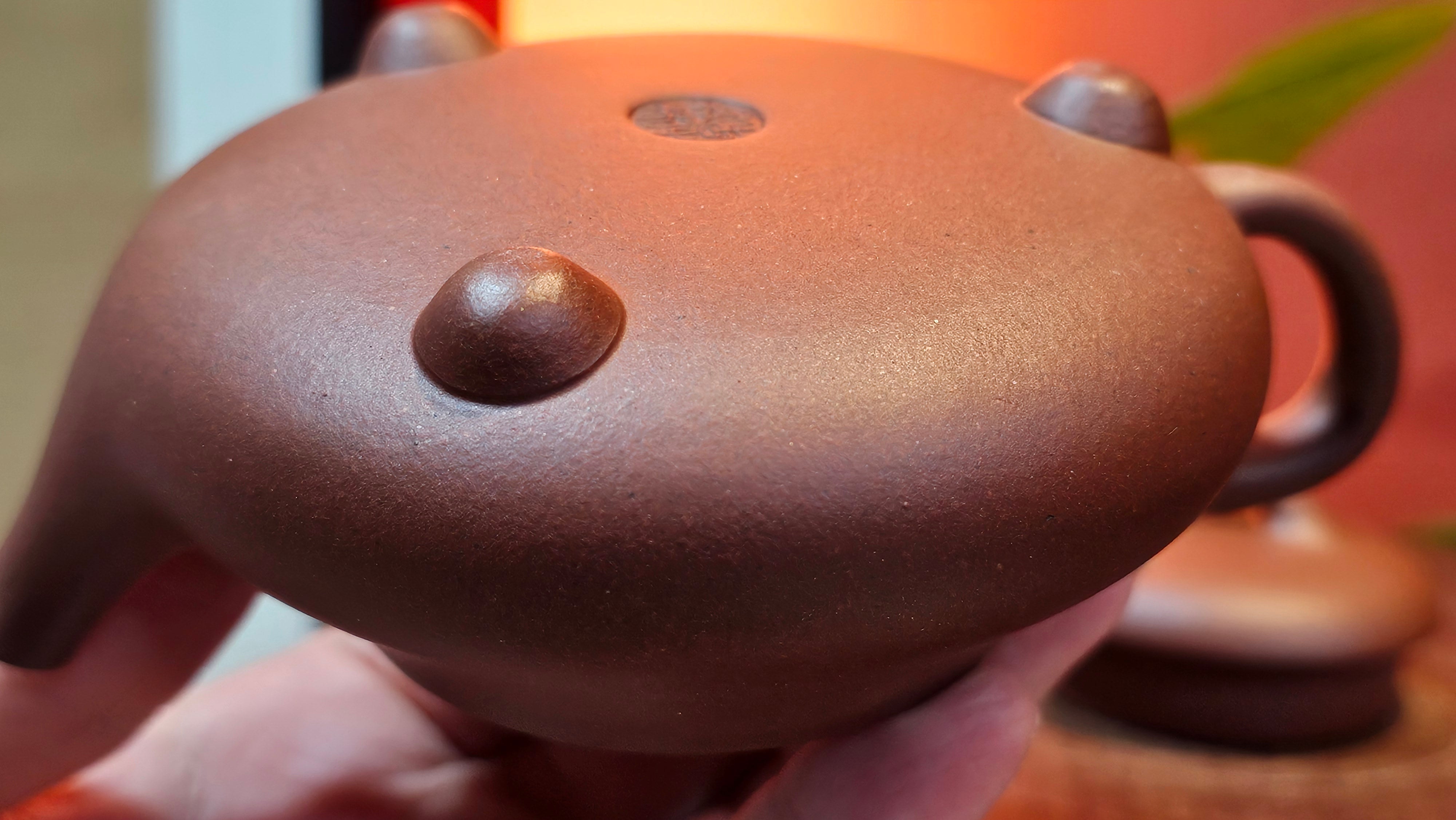 Jian Piao 见瓢, 186.6ml, Di Cao Qing Zi Ni 底槽青紫泥, by our Craftsman Li Qiu Lin 李秋林 ~!Congratulations to Mr A.A., 0617hrs!5th Oct 2025, Port Franks! Canada🇨🇦!