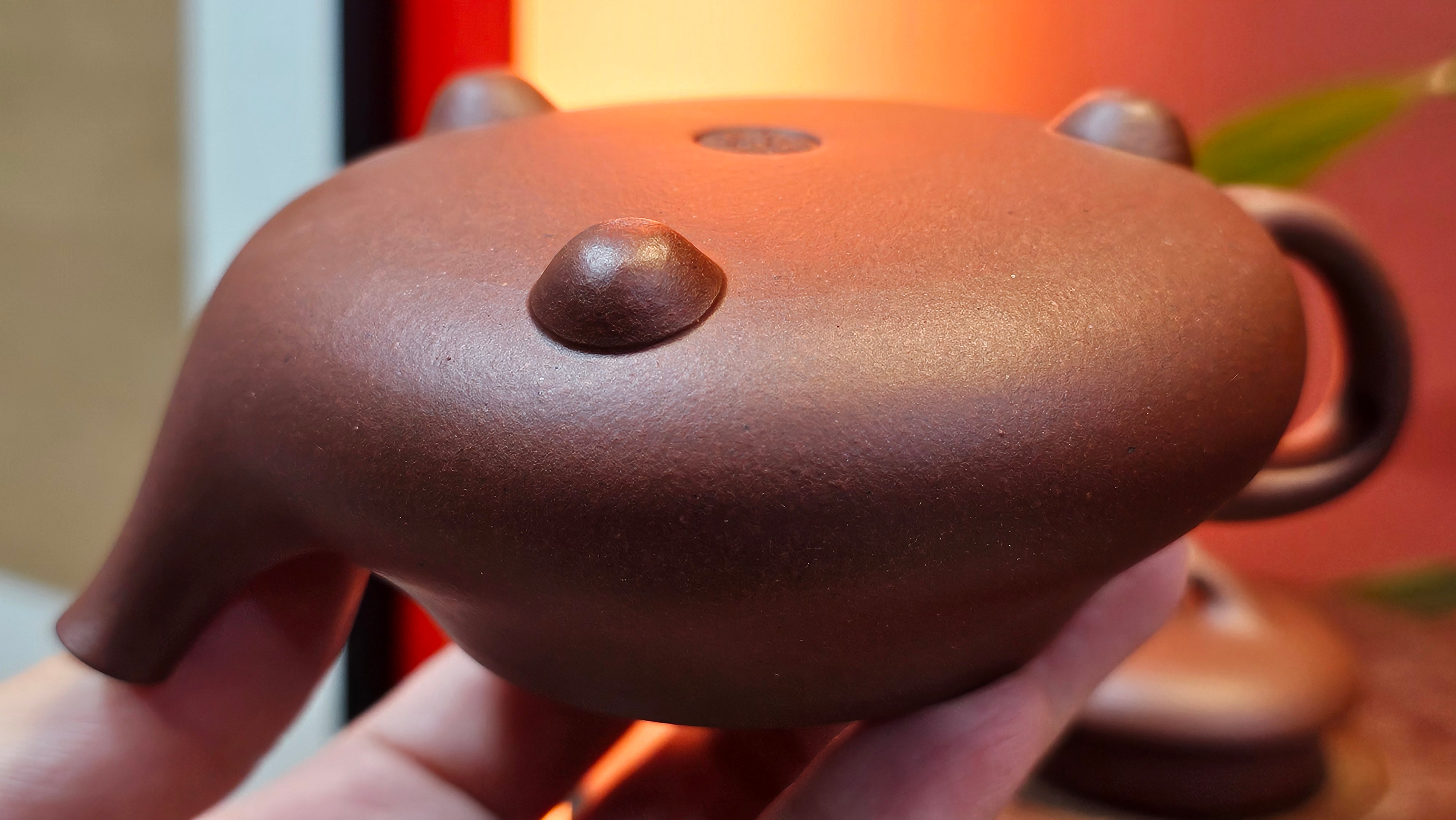 Jian Piao 见瓢, 186.6ml, Di Cao Qing Zi Ni 底槽青紫泥, by our Craftsman Li Qiu Lin 李秋林 ~!Congratulations to Mr A.A., 0617hrs!5th Oct 2025, Port Franks! Canada🇨🇦!