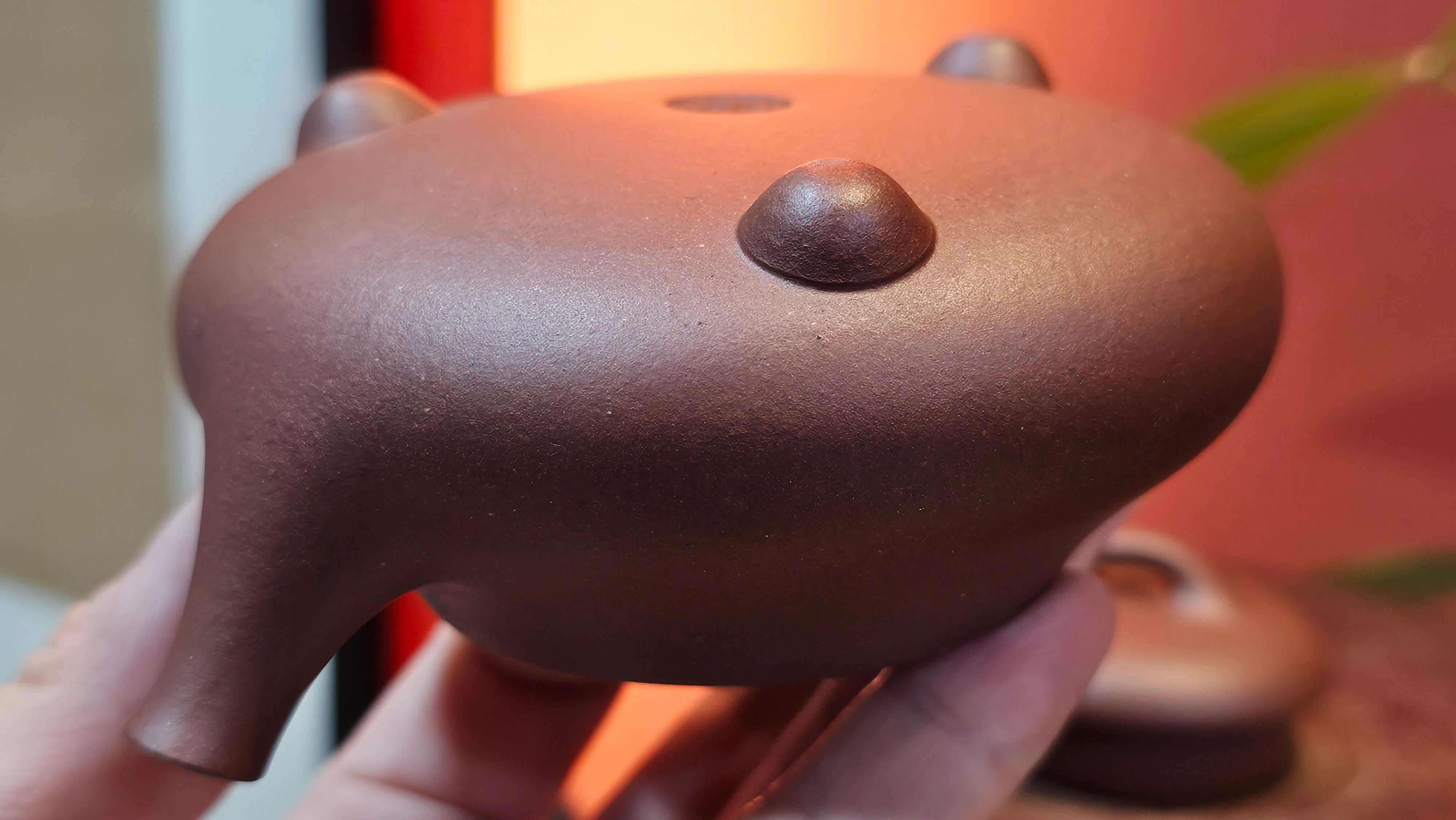 Jian Piao 见瓢, 186.6ml, Di Cao Qing Zi Ni 底槽青紫泥, by our Craftsman Li Qiu Lin 李秋林 ~!Congratulations to Mr A.A., 0617hrs!5th Oct 2025, Port Franks! Canada🇨🇦!