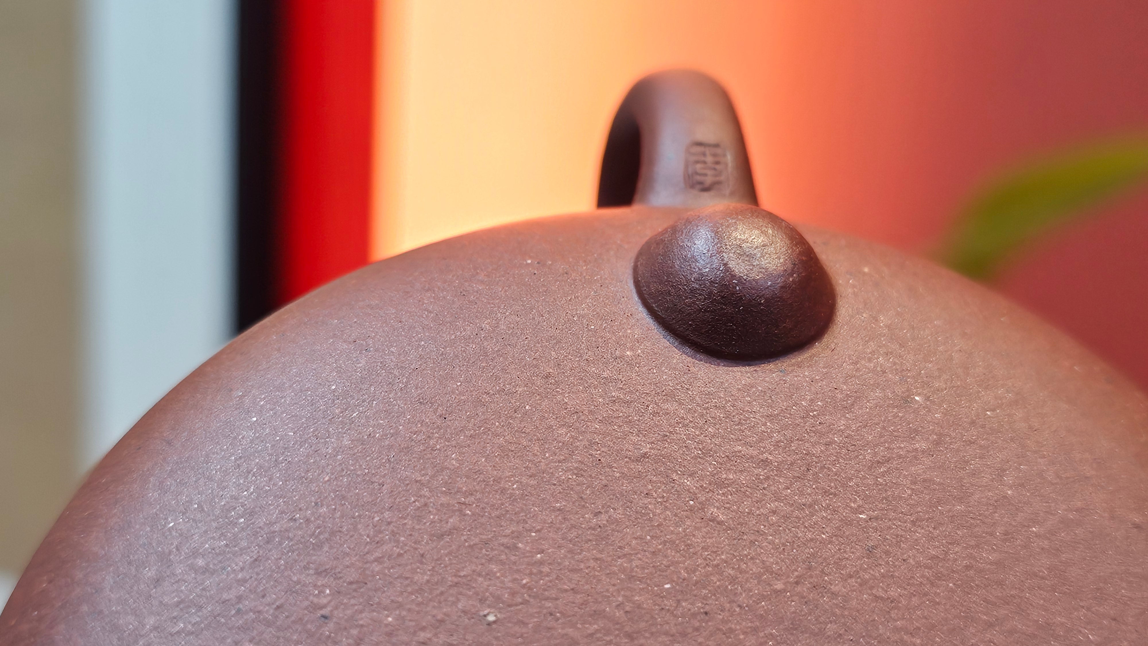 Jian Piao 见瓢, 186.6ml, Di Cao Qing Zi Ni 底槽青紫泥, by our Craftsman Li Qiu Lin 李秋林 ~!Congratulations to Mr A.A., 0617hrs!5th Oct 2025, Port Franks! Canada🇨🇦!