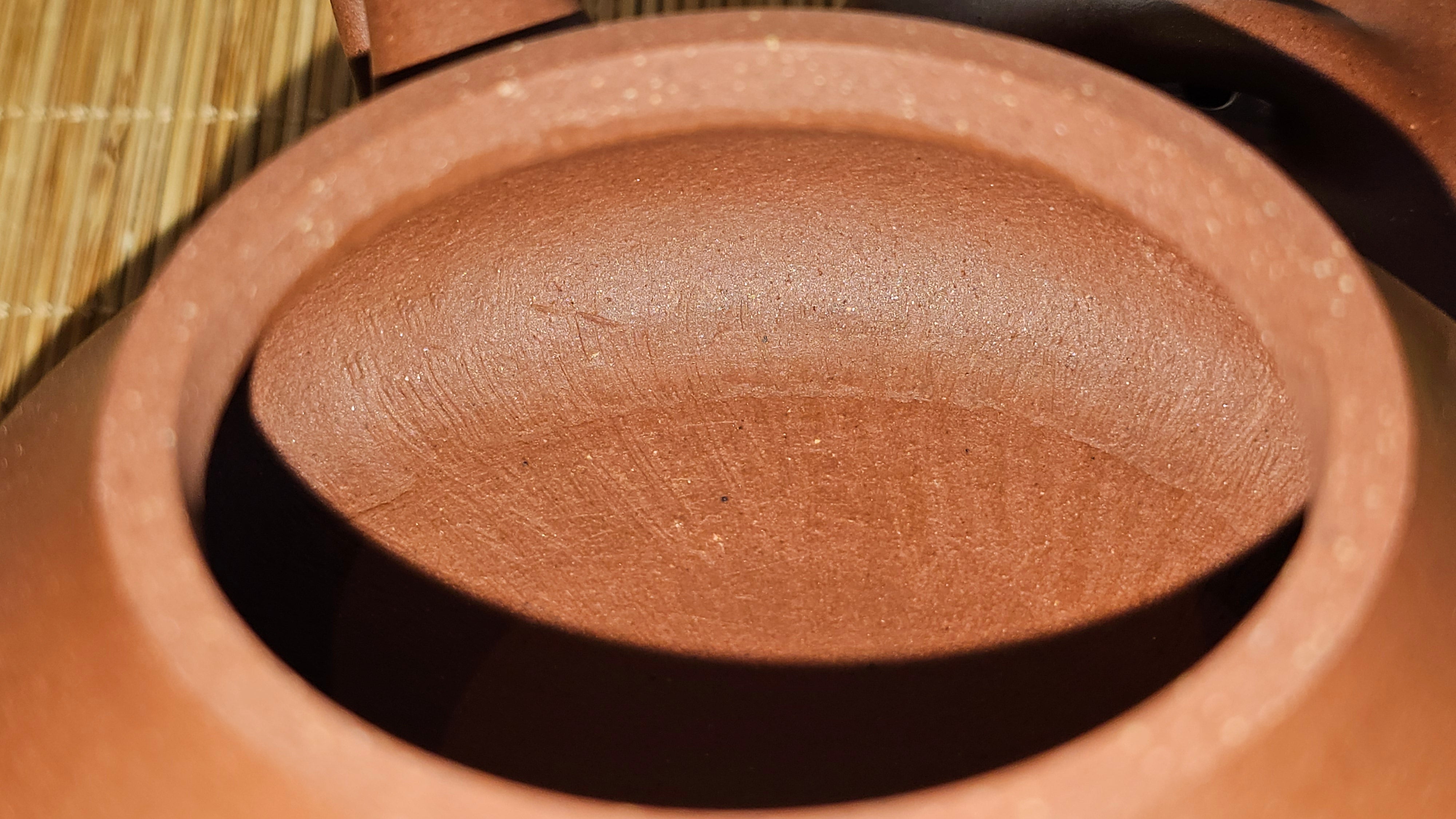 Jian Piao 见瓢, 186.6ml, Di Cao Qing Zi Ni 底槽青紫泥, by our Craftsman Li Qiu Lin 李秋林 ~!Congratulations to Mr A.A., 0617hrs!5th Oct 2025, Port Franks! Canada🇨🇦!