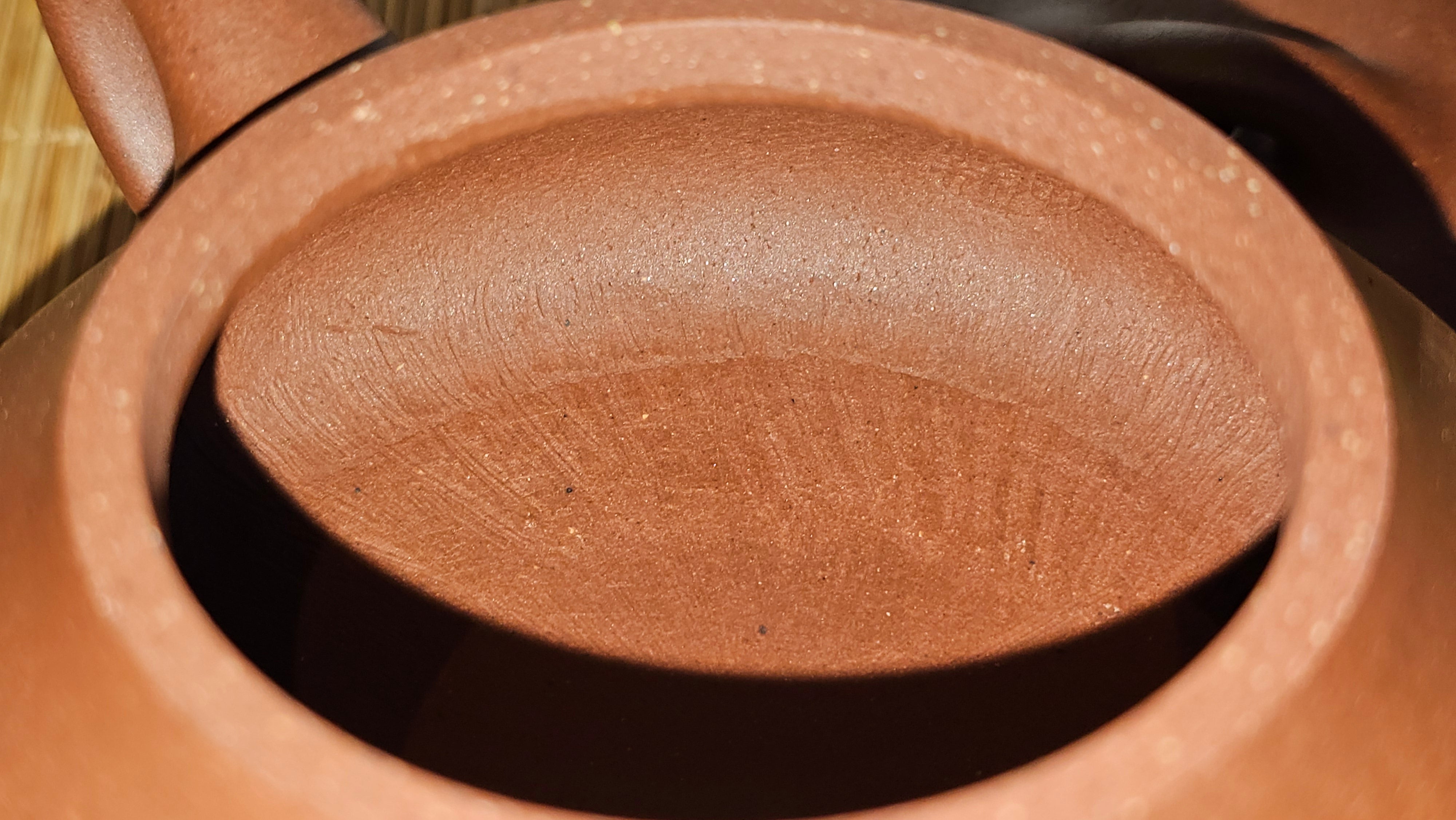 Jian Piao 见瓢, 186.6ml, Di Cao Qing Zi Ni 底槽青紫泥, by our Craftsman Li Qiu Lin 李秋林 ~!Congratulations to Mr A.A., 0617hrs!5th Oct 2025, Port Franks! Canada🇨🇦!