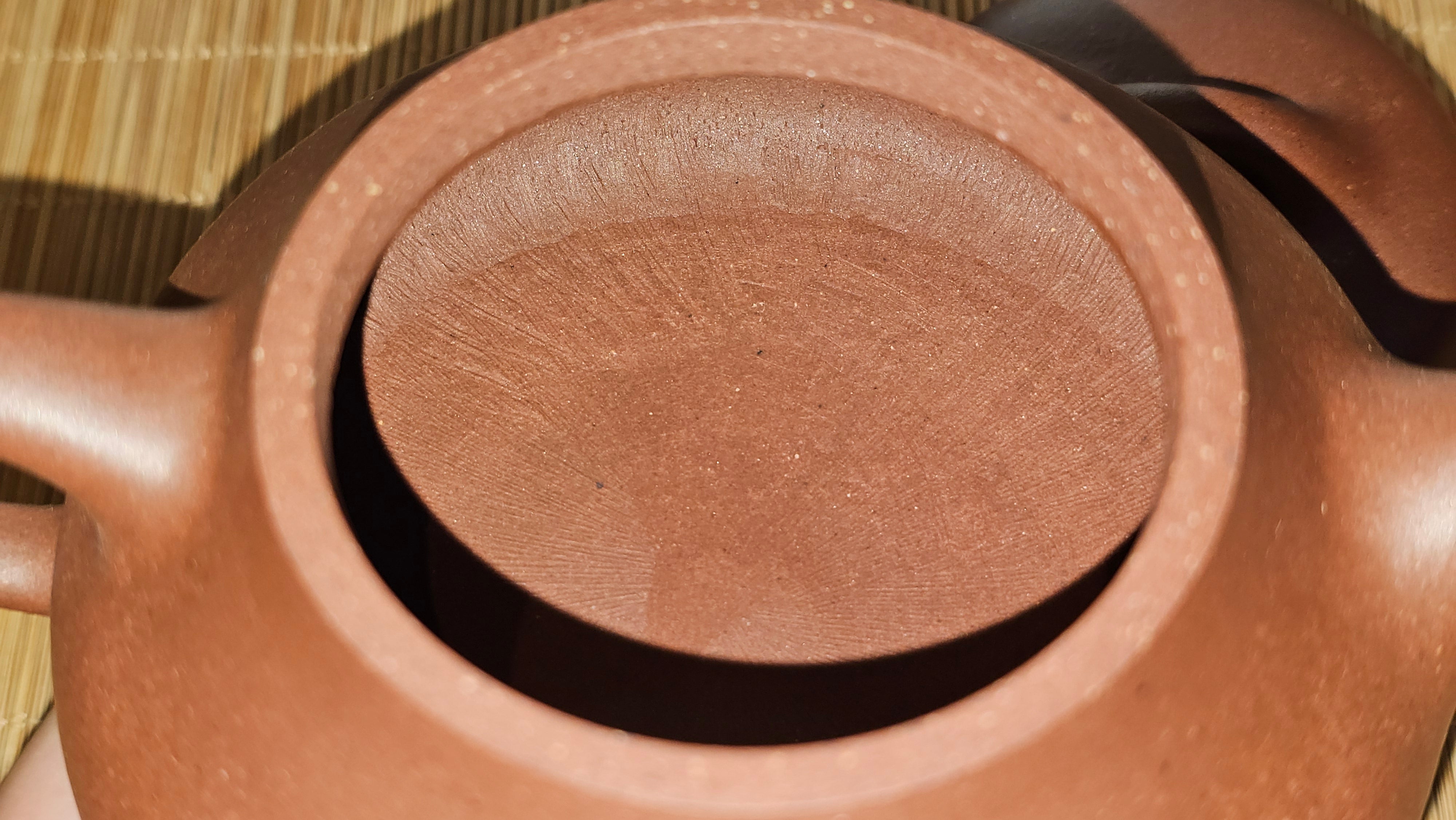 Jian Piao 见瓢, 186.6ml, Di Cao Qing Zi Ni 底槽青紫泥, by our Craftsman Li Qiu Lin 李秋林 ~!Congratulations to Mr A.A., 0617hrs!5th Oct 2025, Port Franks! Canada🇨🇦!