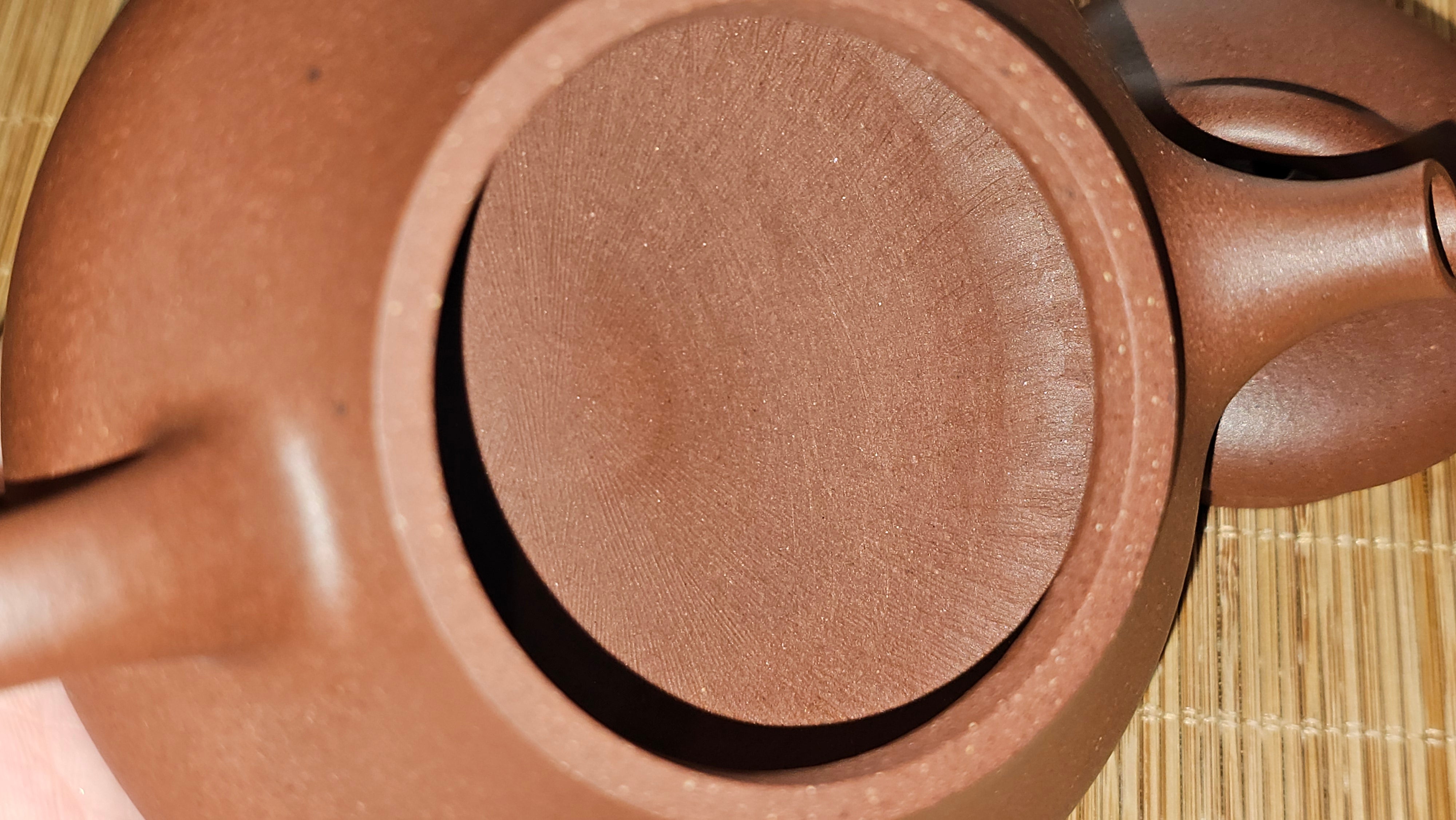 Jian Piao 见瓢, 186.6ml, Di Cao Qing Zi Ni 底槽青紫泥, by our Craftsman Li Qiu Lin 李秋林 ~!Congratulations to Mr A.A., 0617hrs!5th Oct 2025, Port Franks! Canada🇨🇦!