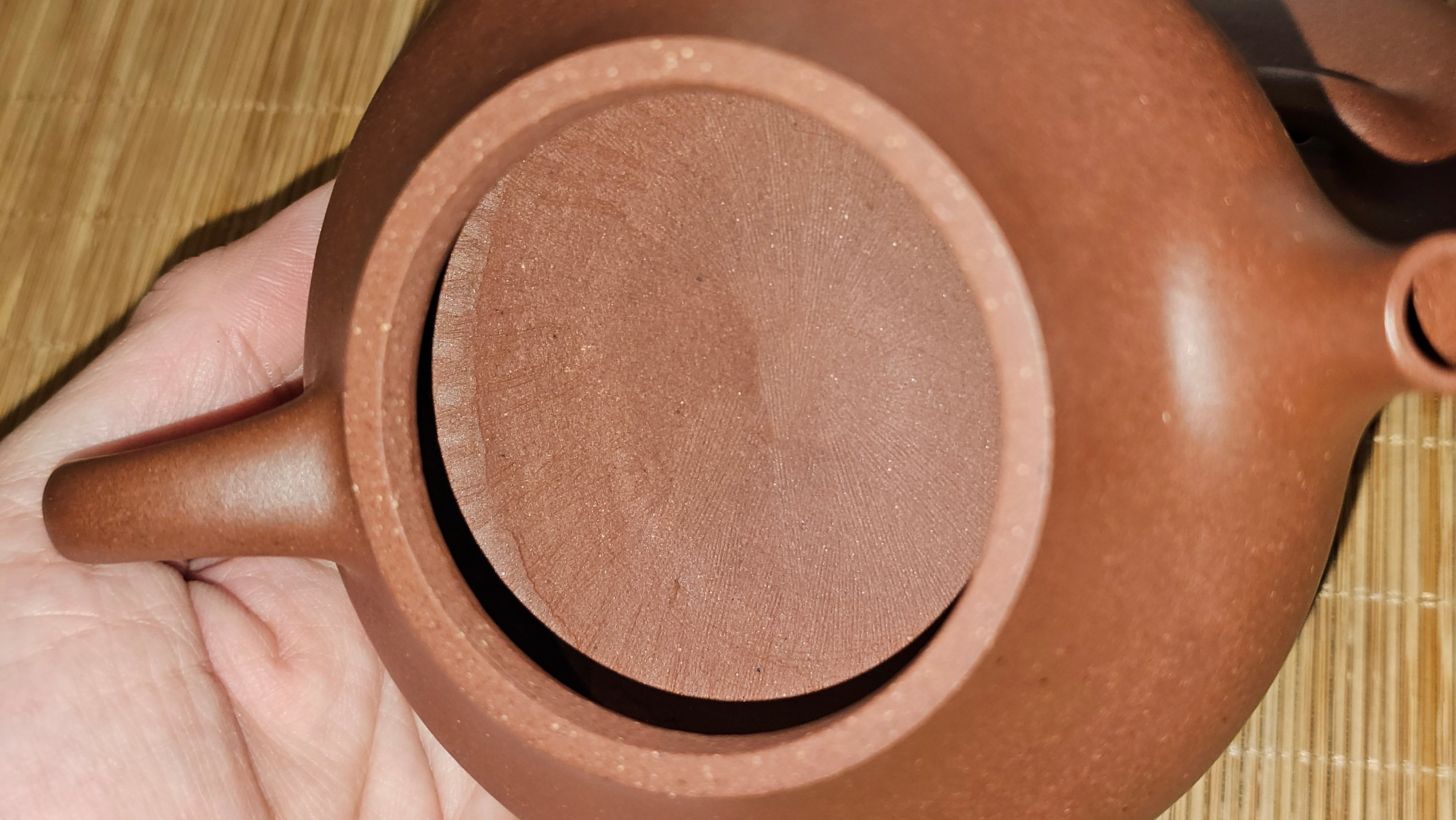 Jian Piao 见瓢, 186.6ml, Di Cao Qing Zi Ni 底槽青紫泥, by our Craftsman Li Qiu Lin 李秋林 ~!Congratulations to Mr A.A., 0617hrs!5th Oct 2025, Port Franks! Canada🇨🇦!