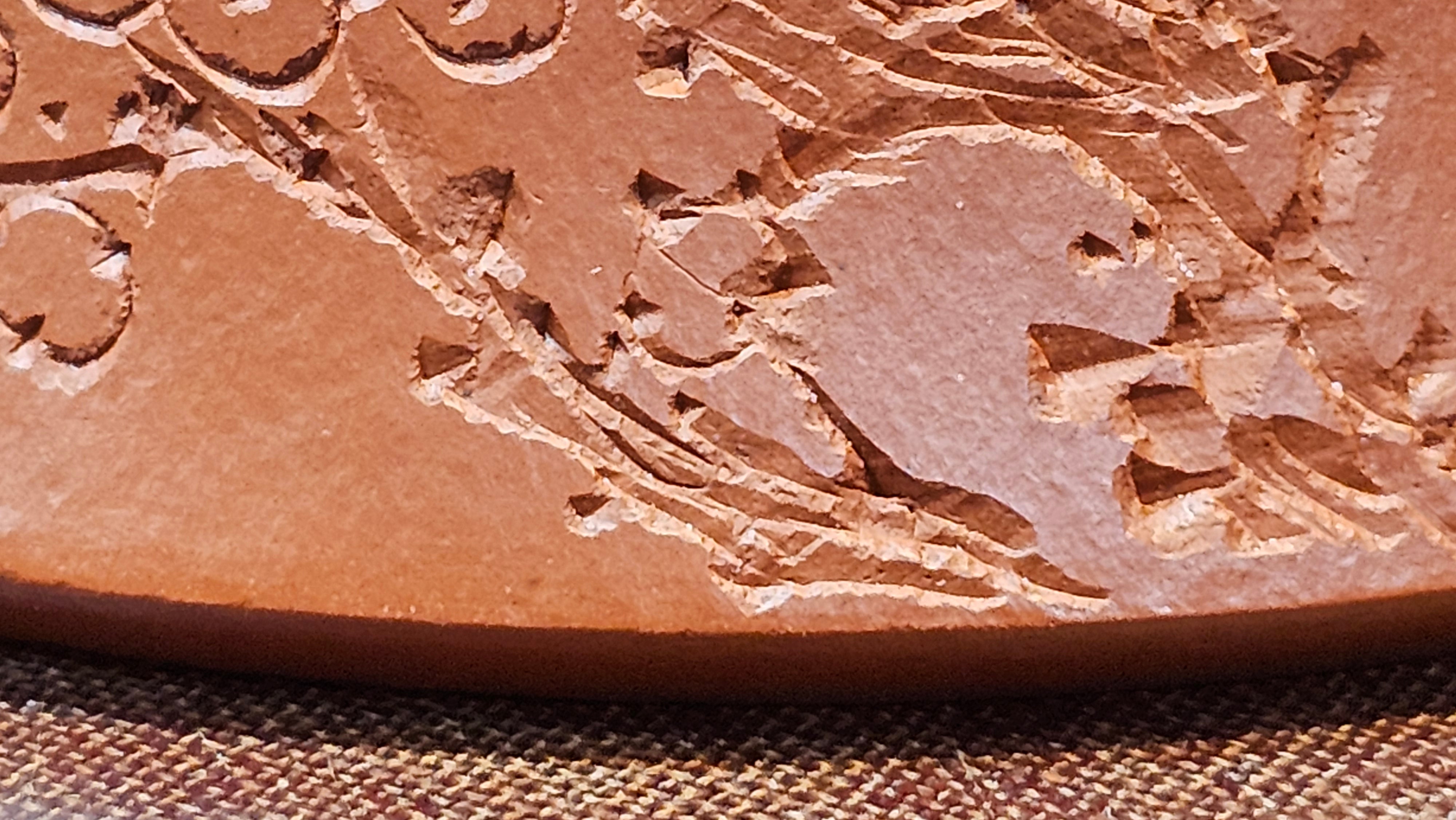 Yun Zhu 云柱 "Pillar of the Heavens", 140.6ml, Xiao Mei Yao Zhu Ni 小煤窑朱泥, by our Collaborative Craftsman Wang Hui 王慧 ~ "梅开五福" and Plum Blossoms Engraving by Craftsman Yi De Shu 一德书 ~ Congratulations to Mr M.S.! 1646hrs 6th August 2025, Southbury, CT!