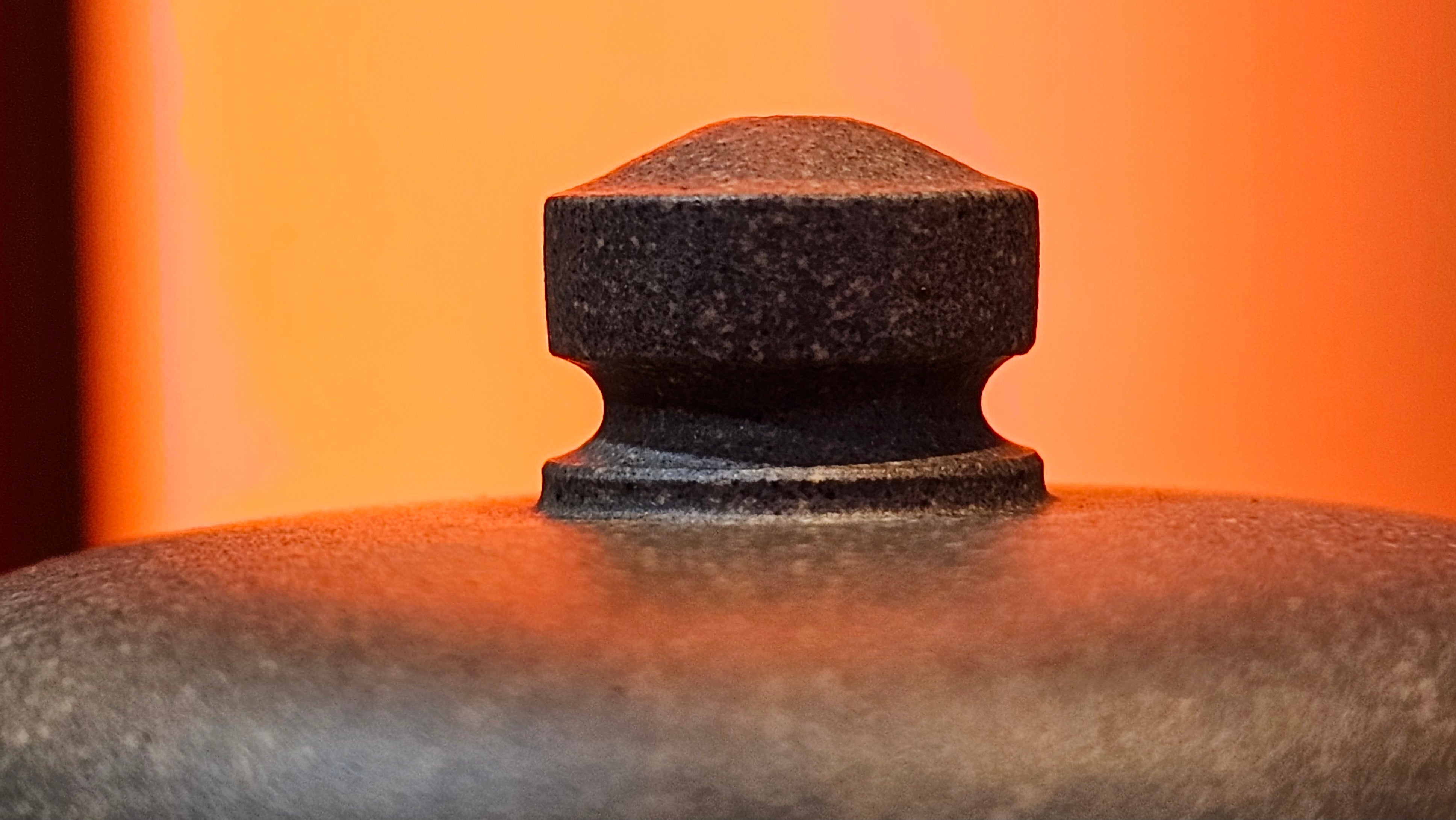 Wu Nian Hu《无念壶》, 162.8ml, Qing Hui Duan 青灰段泥, by our Craftsman Zhang Huan 张欢, Engraving by Craftsman Nan Shan Lao Ren 南山老人 ~ Congratulations!to Ms M.L., 0853hrs 6th August 2025, Phoenix, AZ!