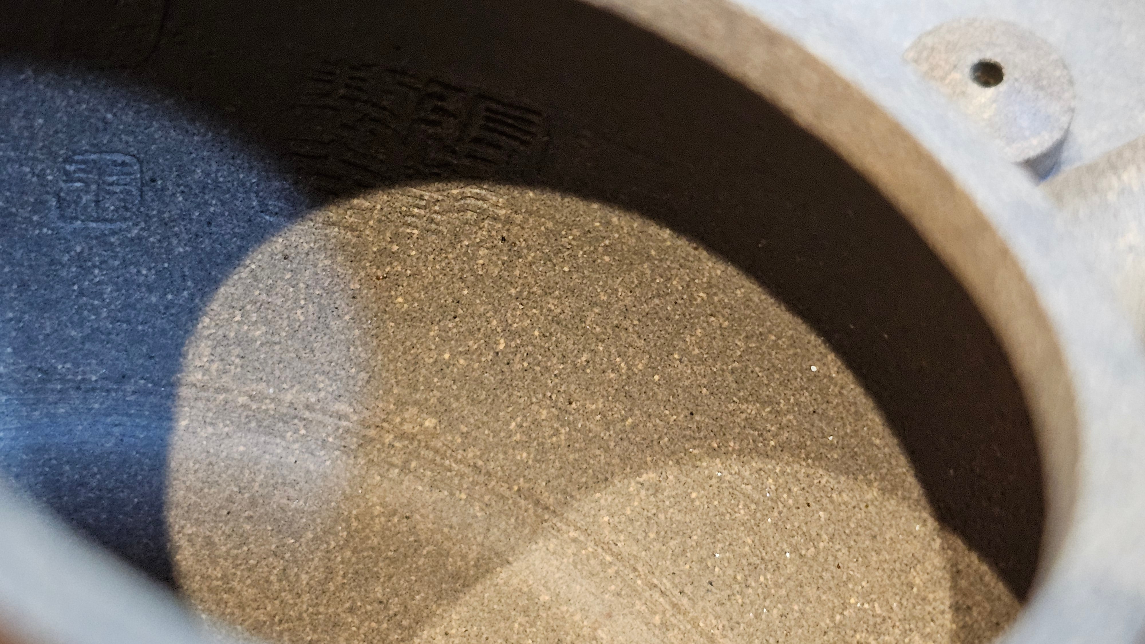 Wu Nian Hu《无念壶》, 162.8ml, Qing Hui Duan 青灰段泥, by our Craftsman Zhang Huan 张欢, Engraving by Craftsman Nan Shan Lao Ren 南山老人 ~ Congratulations!to Ms M.L., 0853hrs 6th August 2025, Phoenix, AZ!