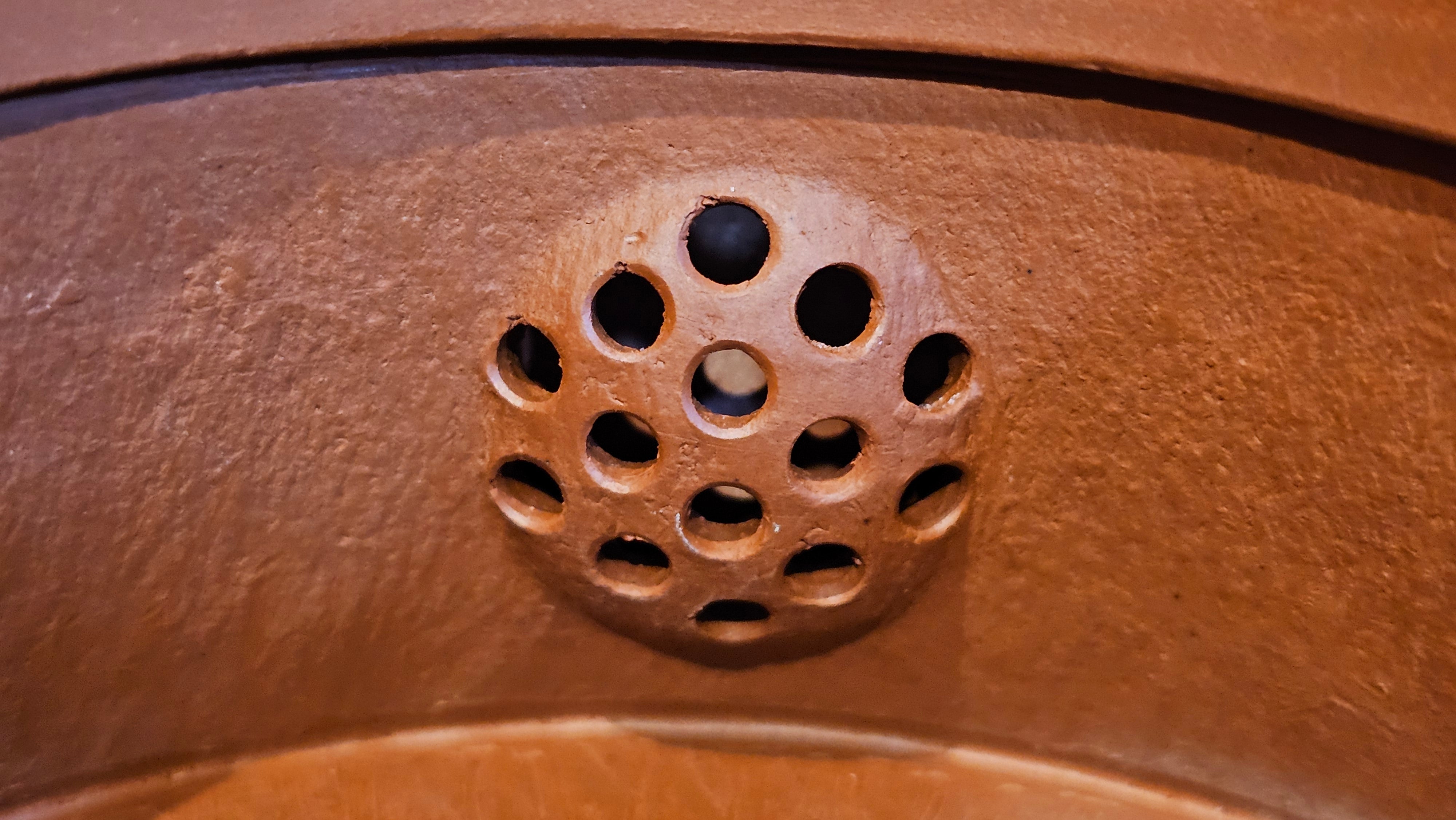 Yun Zhu 云柱 "Pillar of the Heavens", 140.6ml, Xiao Mei Yao Zhu Ni 小煤窑朱泥, by our Collaborative Craftsman Wang Hui 王慧 ~ "梅开五福" and Plum Blossoms Engraving by Craftsman Yi De Shu 一德书 ~ Congratulations to Mr M.S.! 1646hrs 6th August 2025, Southbury, CT!