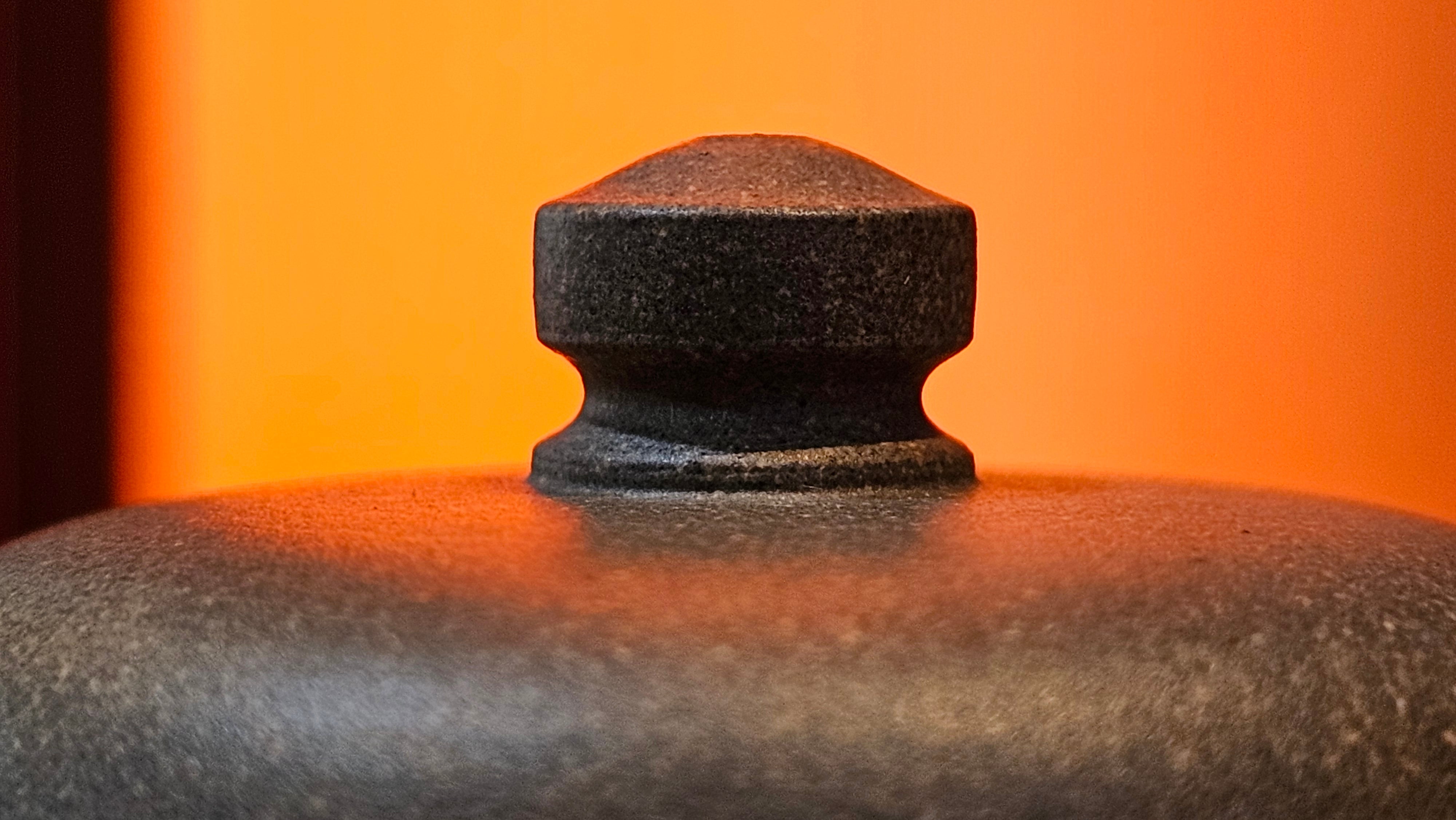 Wu Nian Hu《无念壶》, 161.6ml, Qing Hui Duan 青灰段泥, by our Craftsman Zhang Huan 张欢, Engraving by Craftsman Nan Shan Lao Ren 南山老人 ~ !Congratulations to Mr J.G.! 1041hrs 8th August 2025, Sydney, Australia🇦🇺.