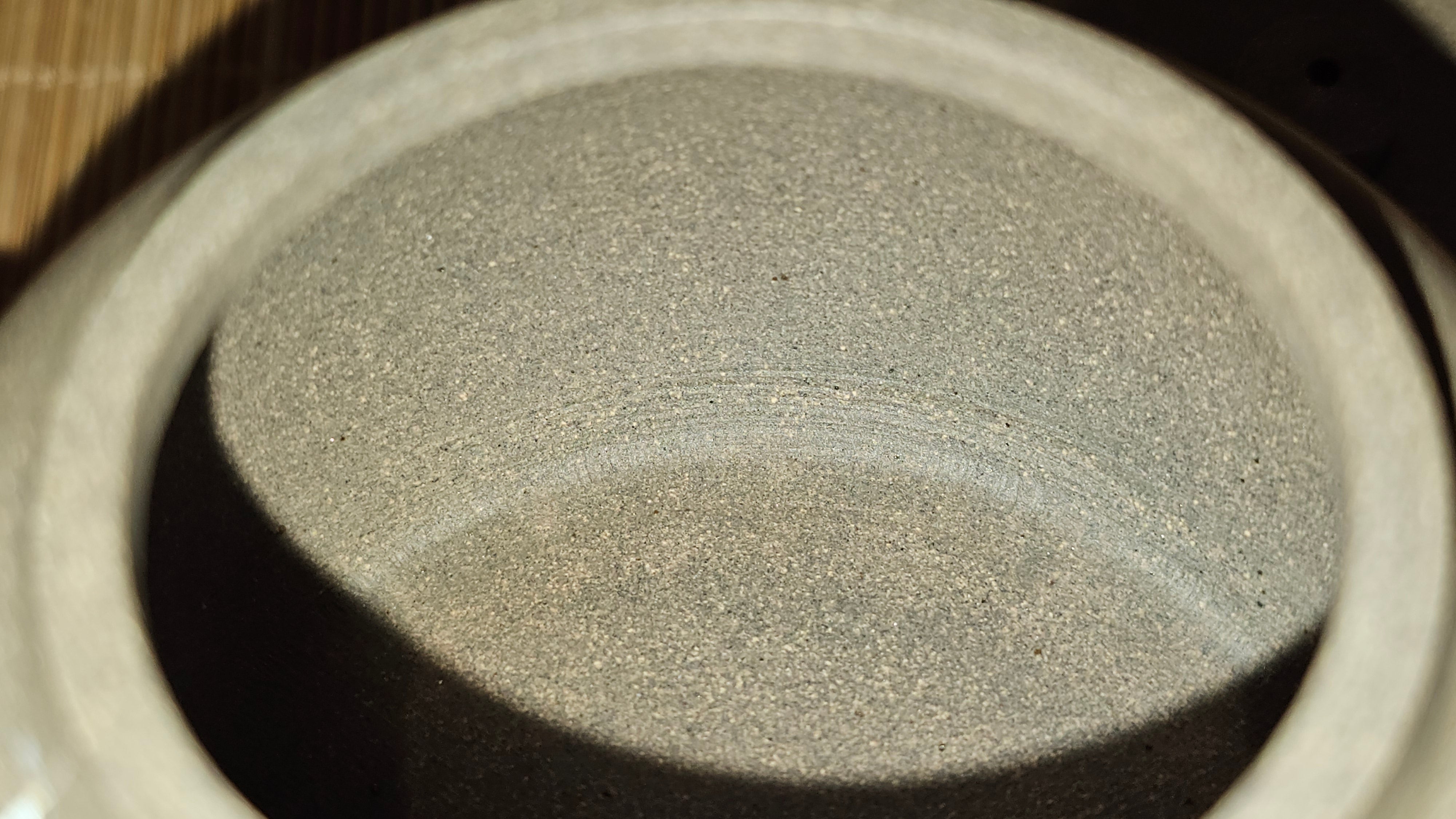 Wu Nian Hu《无念壶》, 161.6ml, Qing Hui Duan 青灰段泥, by our Craftsman Zhang Huan 张欢, Engraving by Craftsman Nan Shan Lao Ren 南山老人 ~ !Congratulations to Mr J.G.! 1041hrs 8th August 2025, Sydney, Australia🇦🇺.