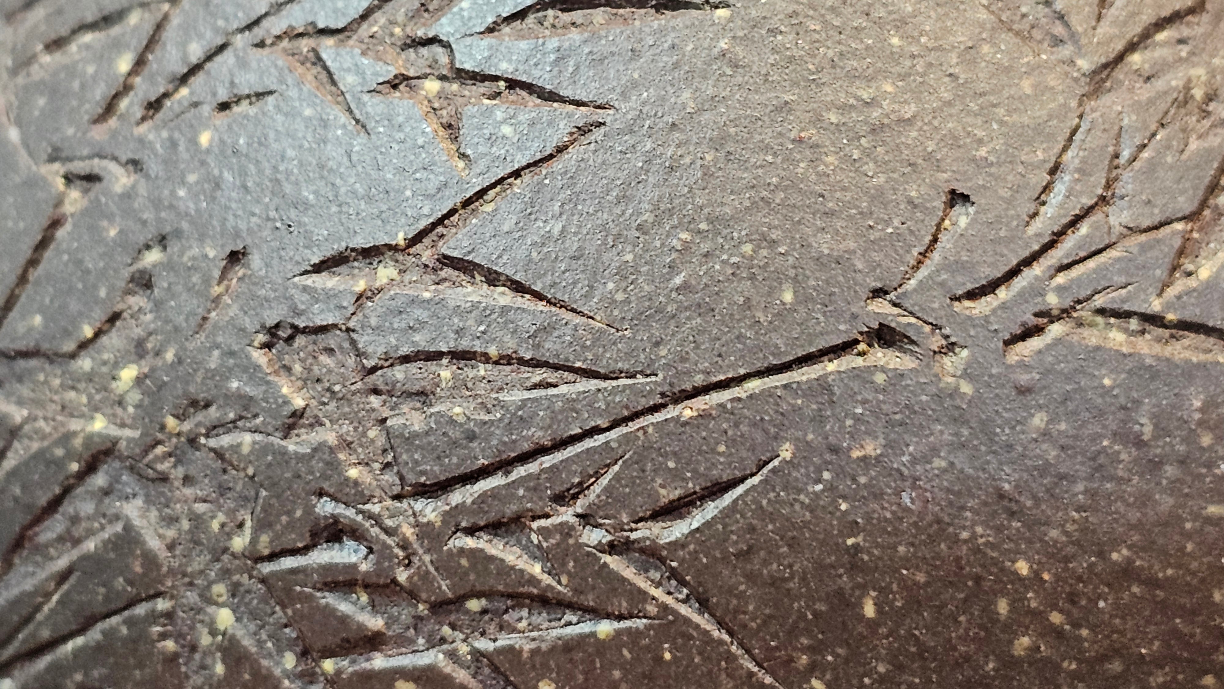 Du Zhi Hu《笃志壶》, 173.8ml, Hei Zi Ni 黑紫泥, by our Craftsman Zhang Huan 张欢, Calligraphy and Bamboo Engraving by Craftsman Yi Cheng 逸成 ~ Congratulations!to Ms A.R.! 1927hrs 8th August 2025! Ipswich, England🇬🇧.