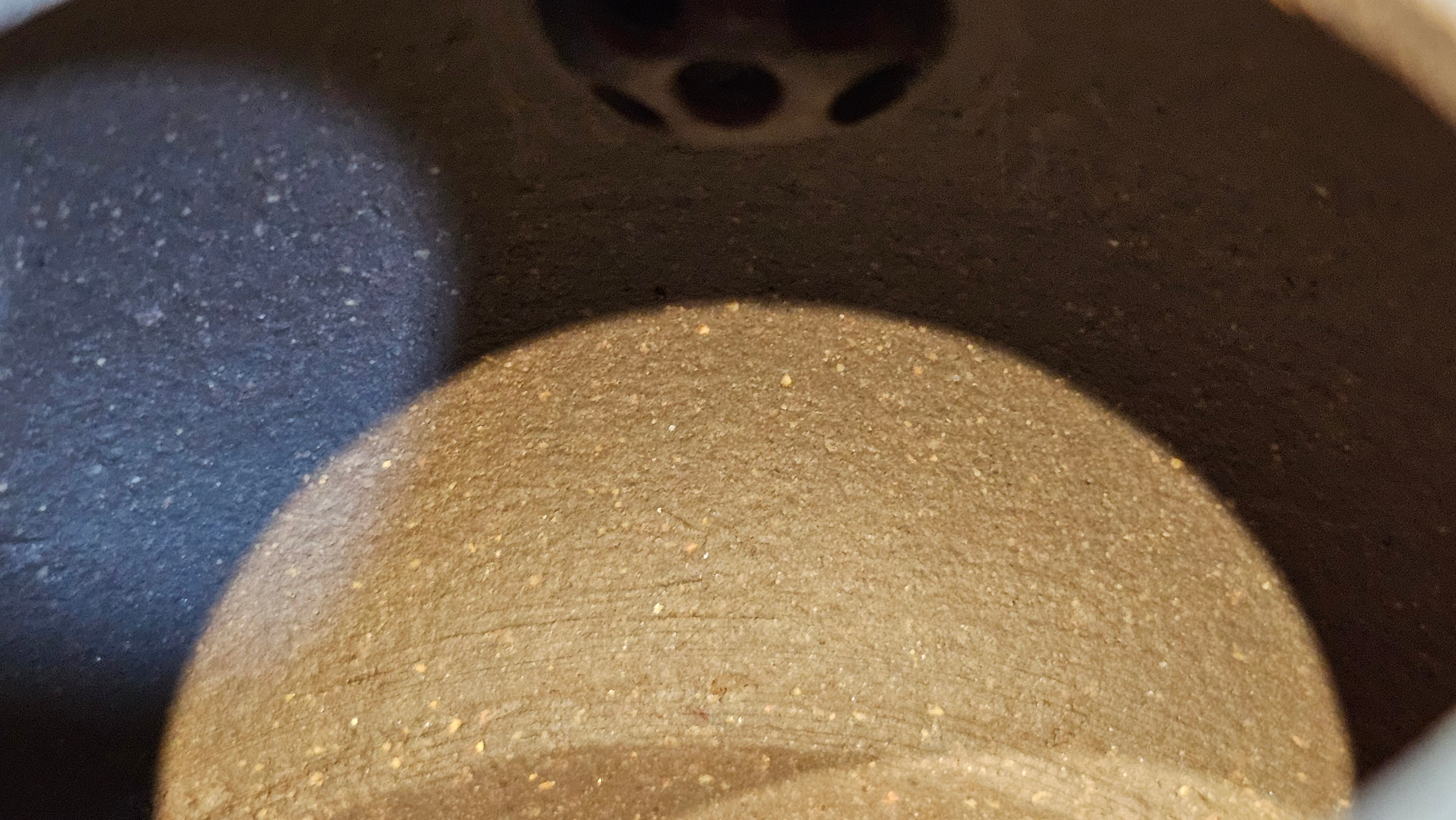 Du Zhi Hu《笃志壶》, 173.8ml, Hei Zi Ni 黑紫泥, by our Craftsman Zhang Huan 张欢, Calligraphy and Bamboo Engraving by Craftsman Yi Cheng 逸成 ~ Congratulations!to Ms A.R.! 1927hrs 8th August 2025! Ipswich, England🇬🇧.