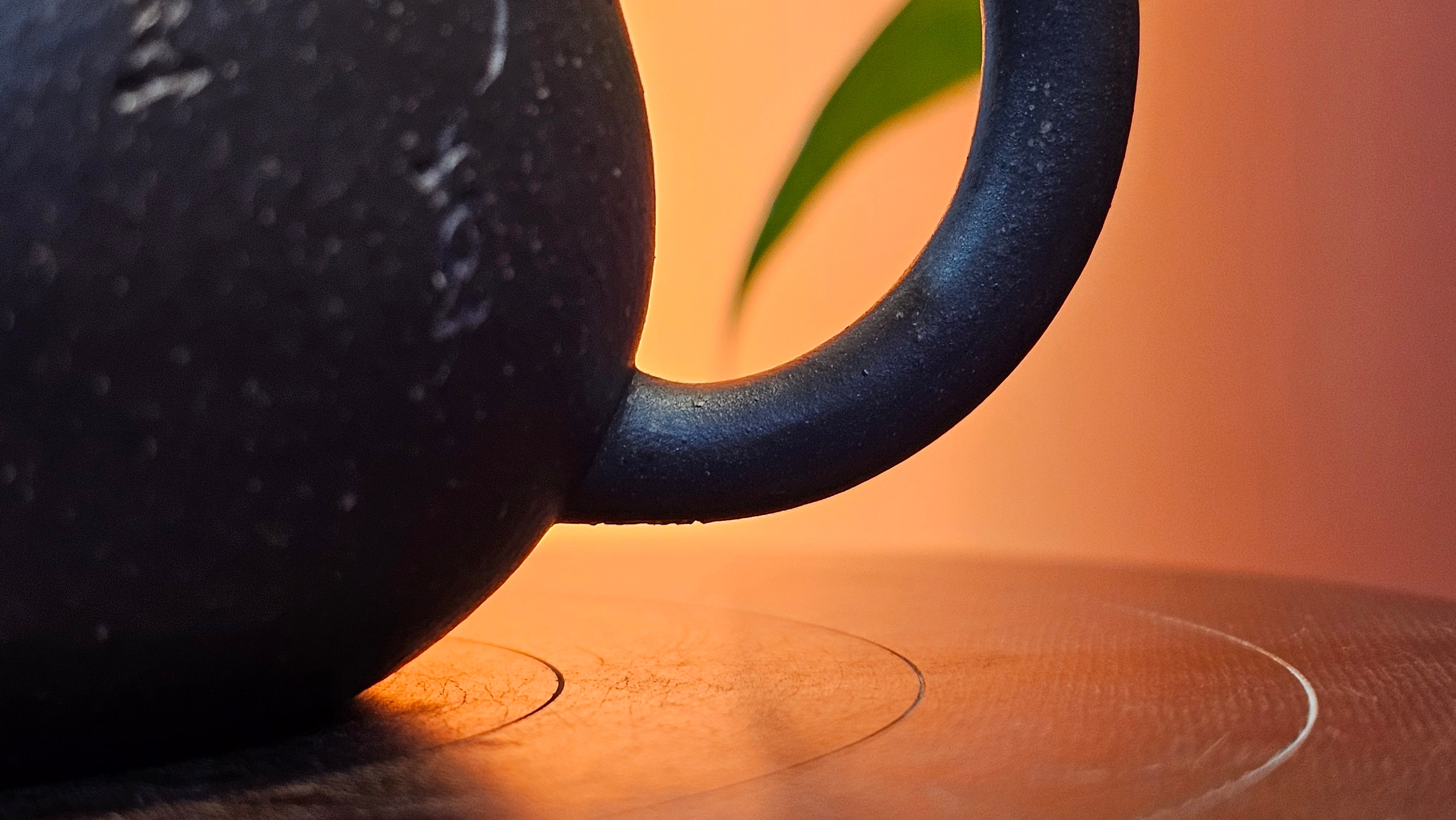 Du Zhi Hu《笃志壶》, 174.6ml, Hei Zi Ni 黑紫泥, by our Craftsman Zhang Huan 张欢, Calligraphy and Bamboo Engraving by Craftsman Yi Cheng 逸成 ~ Congratulations to Mr T.N.! 2229hrs 8th August 2025, Mississauga, Canada🇨🇦!