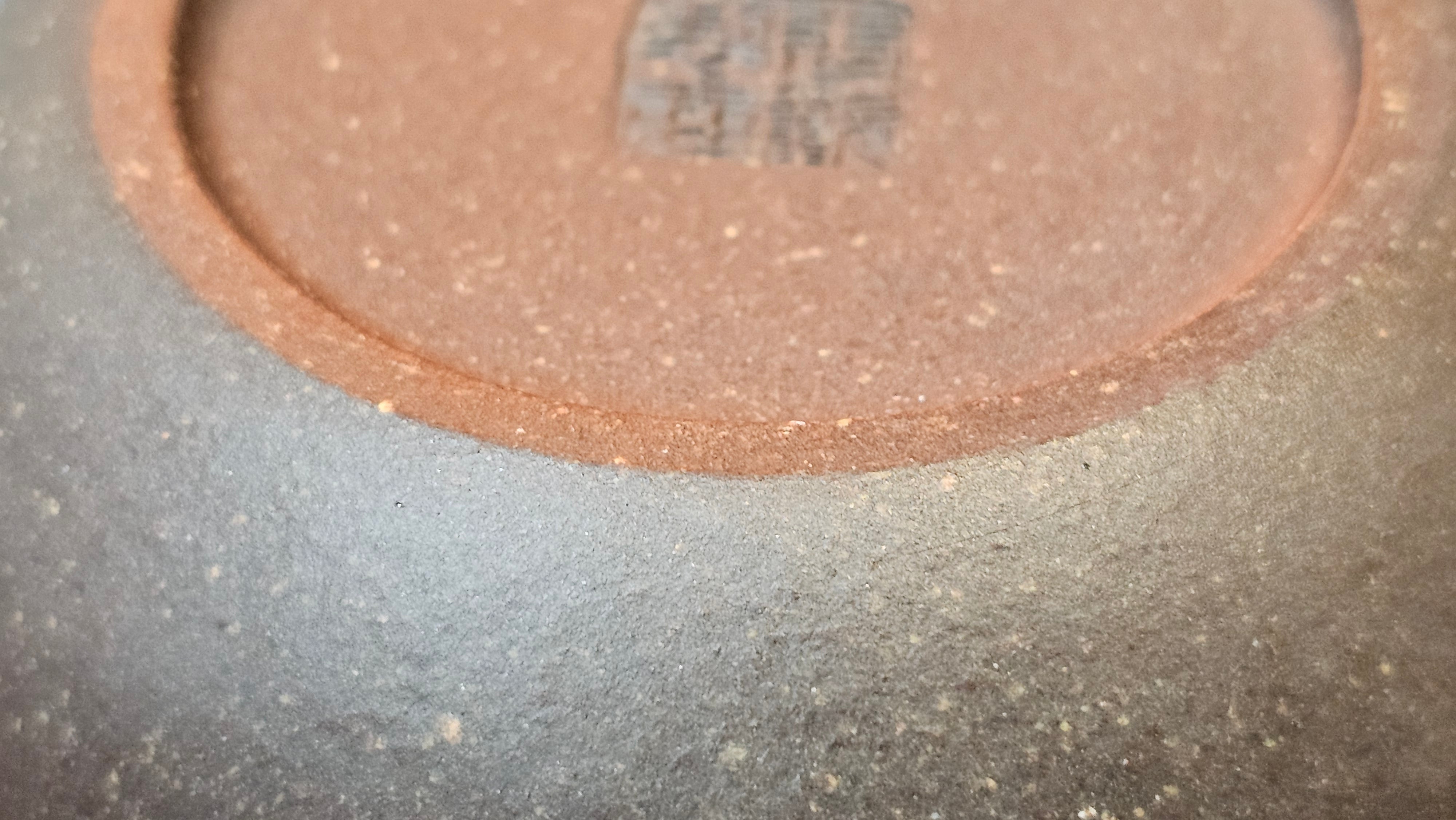 Du Zhi Hu《笃志壶》, 174.6ml, Hei Zi Ni 黑紫泥, by our Craftsman Zhang Huan 张欢, Calligraphy and Bamboo Engraving by Craftsman Yi Cheng 逸成 ~ Congratulations to Mr T.N.! 2229hrs 8th August 2025, Mississauga, Canada🇨🇦!