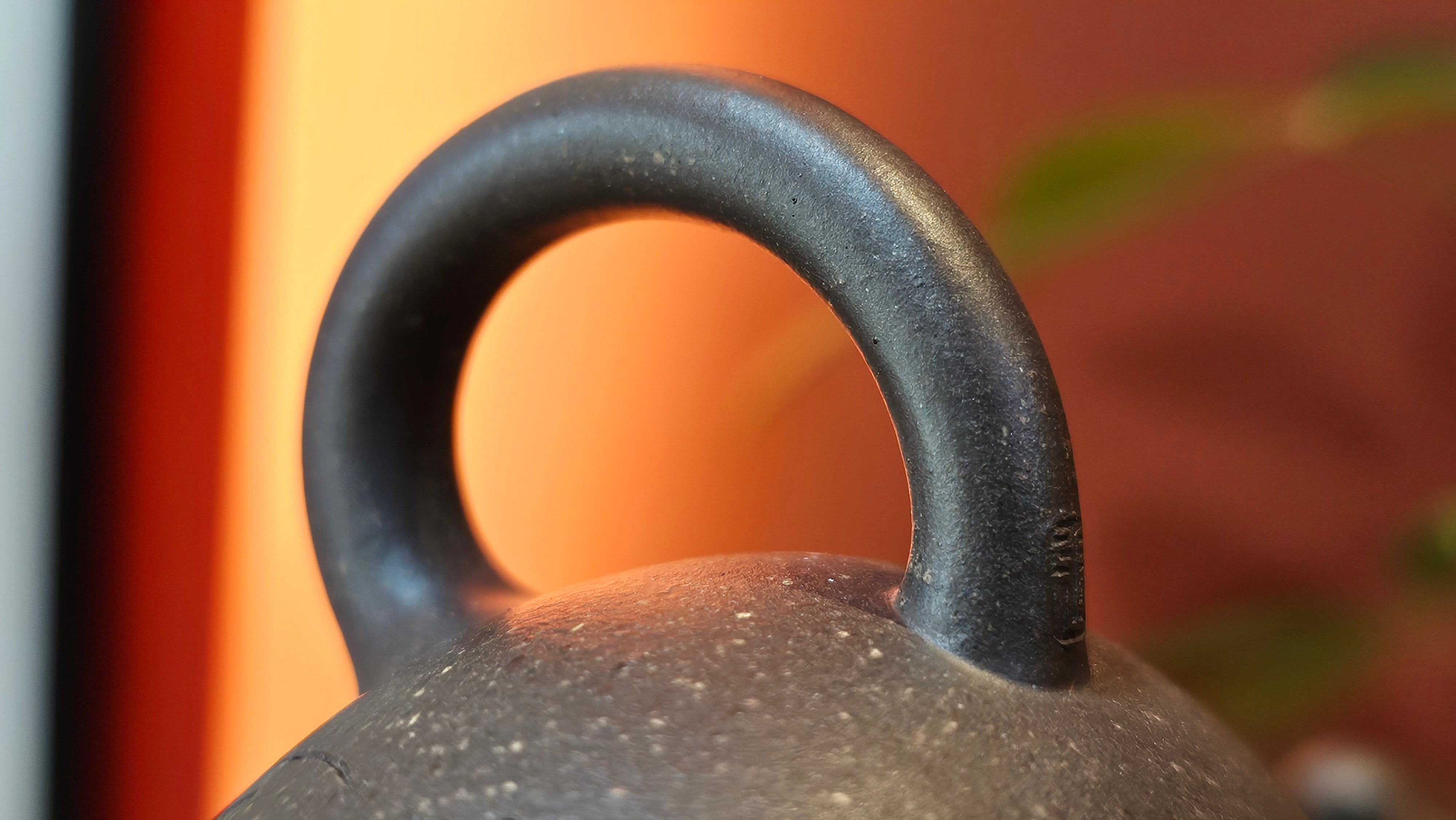 Du Zhi Hu《笃志壶》, 174.6ml, Hei Zi Ni 黑紫泥, by our Craftsman Zhang Huan 张欢, Calligraphy and Bamboo Engraving by Craftsman Yi Cheng 逸成 ~ Congratulations to Mr T.N.! 2229hrs 8th August 2025, Mississauga, Canada🇨🇦!