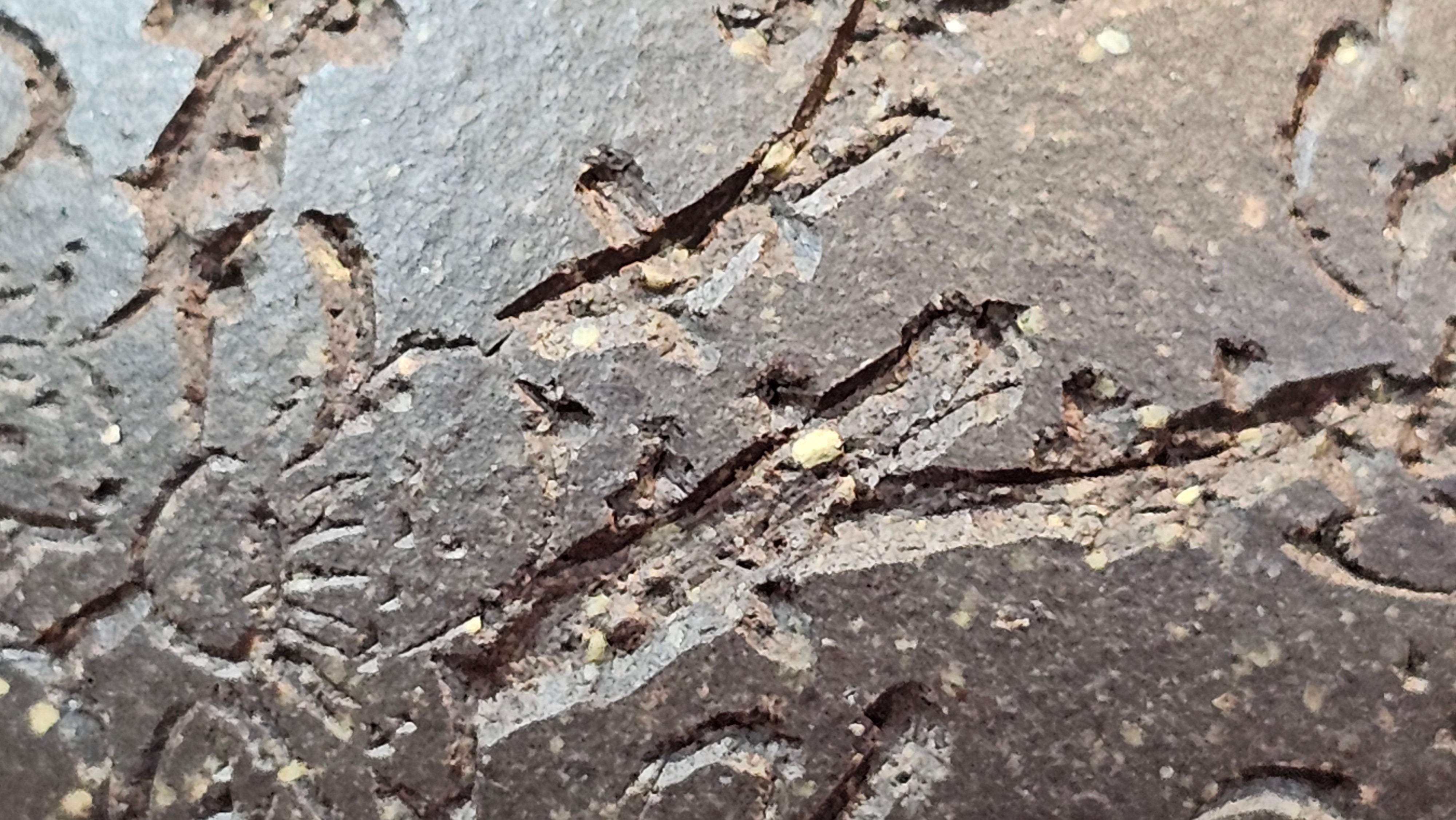 Du Zhi Hu《笃志壶》, 173.8ml, Hei Zi Ni 黑紫泥, by our Craftsman Zhang Huan 张欢, Calligraphy and Plum Blossoms Engraving by Craftsman Yi Cheng 逸成 ~!Congratulations to Ms J.C.! 0347hrs 9th August 2025, Los Angeles, CA.