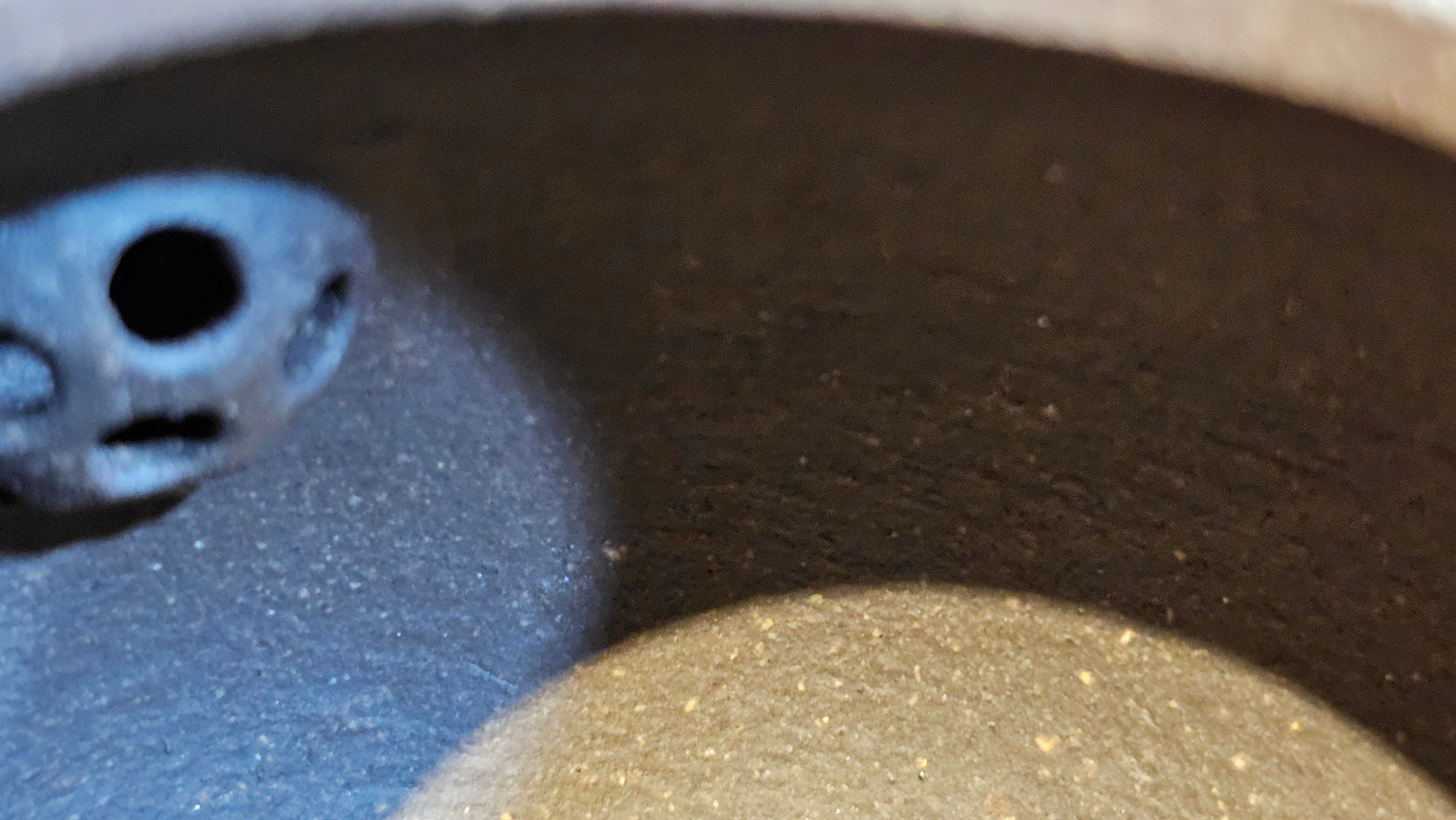 Du Zhi Hu《笃志壶》, 173.8ml, Hei Zi Ni 黑紫泥, by our Craftsman Zhang Huan 张欢, Calligraphy and Plum Blossoms Engraving by Craftsman Yi Cheng 逸成 ~!Congratulations to Ms J.C.! 0347hrs 9th August 2025, Los Angeles, CA.