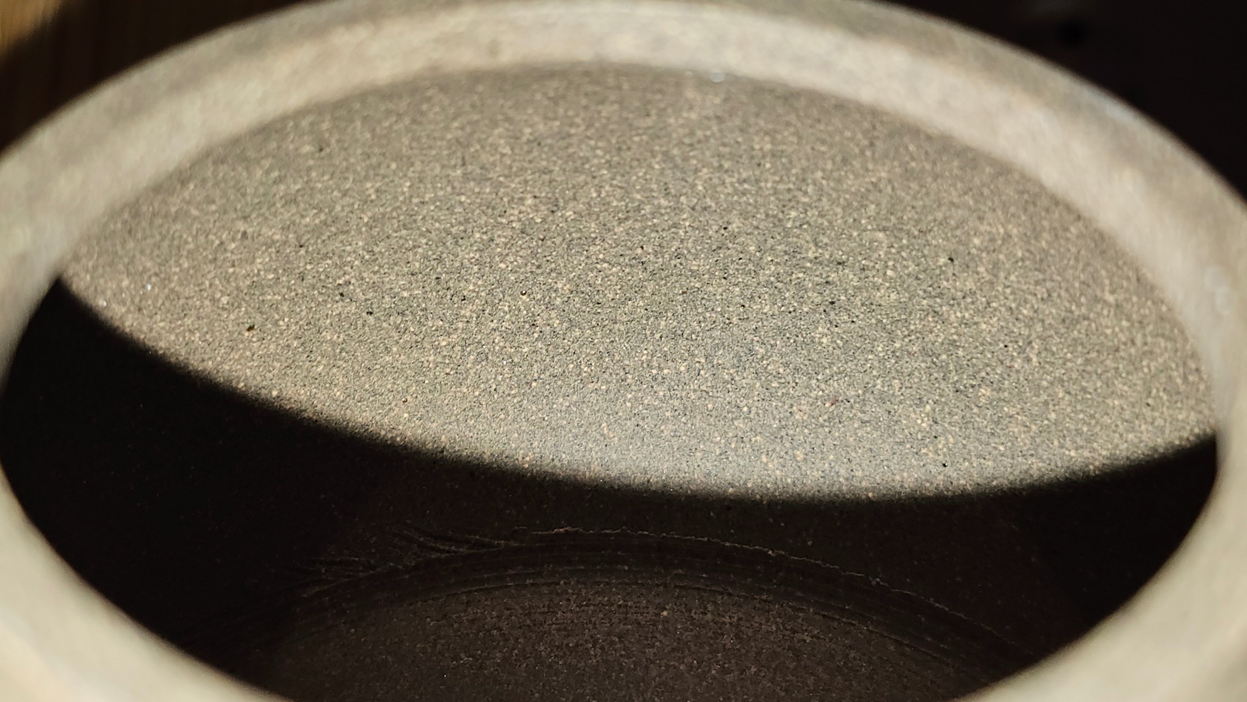 Wu Nian Hu《无念壶》, 160.6ml, Qing Hui Duan 青灰段泥, by our Craftsman Zhang Huan 张欢, Engraving by Craftsman Nan Shan Lao Ren 南山老人 ~ Congratulations to Mr T.N.! 0236hrs 10th August 2025, Mississauga! Canada🇨🇦!