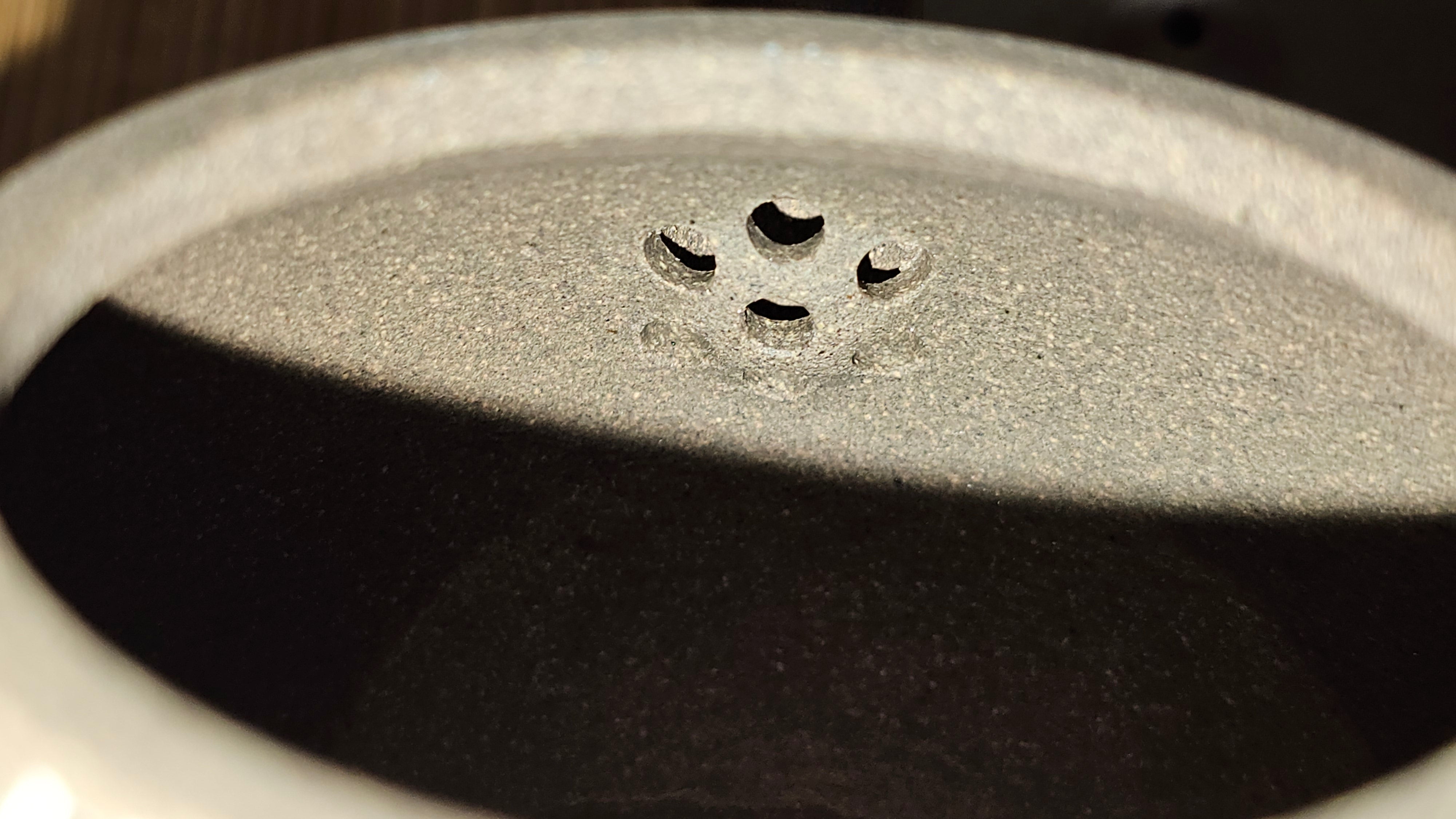 Wu Nian Hu《无念壶》, 160.6ml, Qing Hui Duan 青灰段泥, by our Craftsman Zhang Huan 张欢, Engraving by Craftsman Nan Shan Lao Ren 南山老人 ~ Congratulations to Mr T.N.! 0236hrs 10th August 2025, Mississauga! Canada🇨🇦!