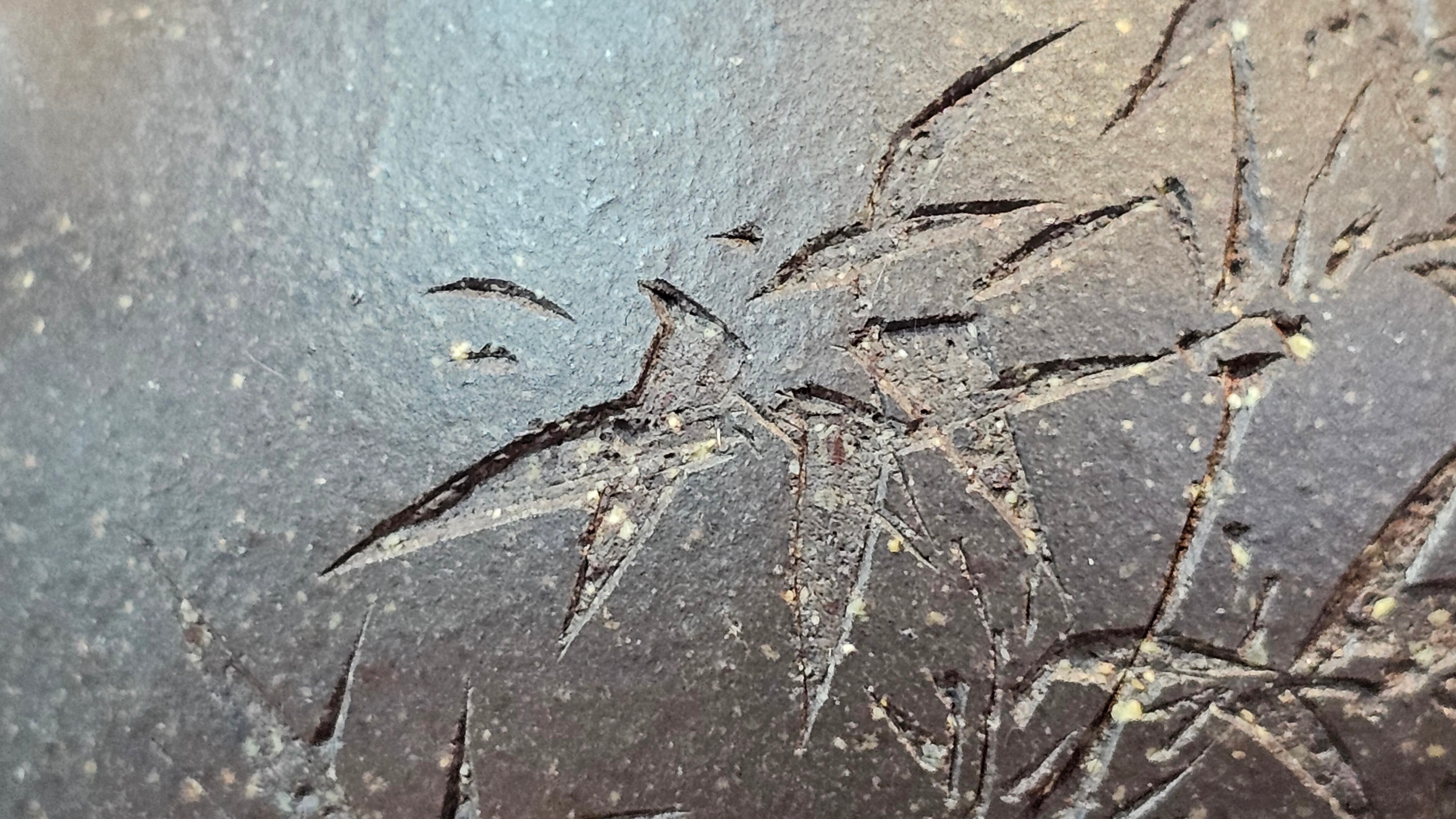 Du Zhi Hu《笃志壶》, 173.9ml, Hei Zi Ni 黑紫泥, by our Craftsman Zhang Huan 张欢, Calligraphy and Bamboos Engraving by Craftsman Yi Cheng 逸成。