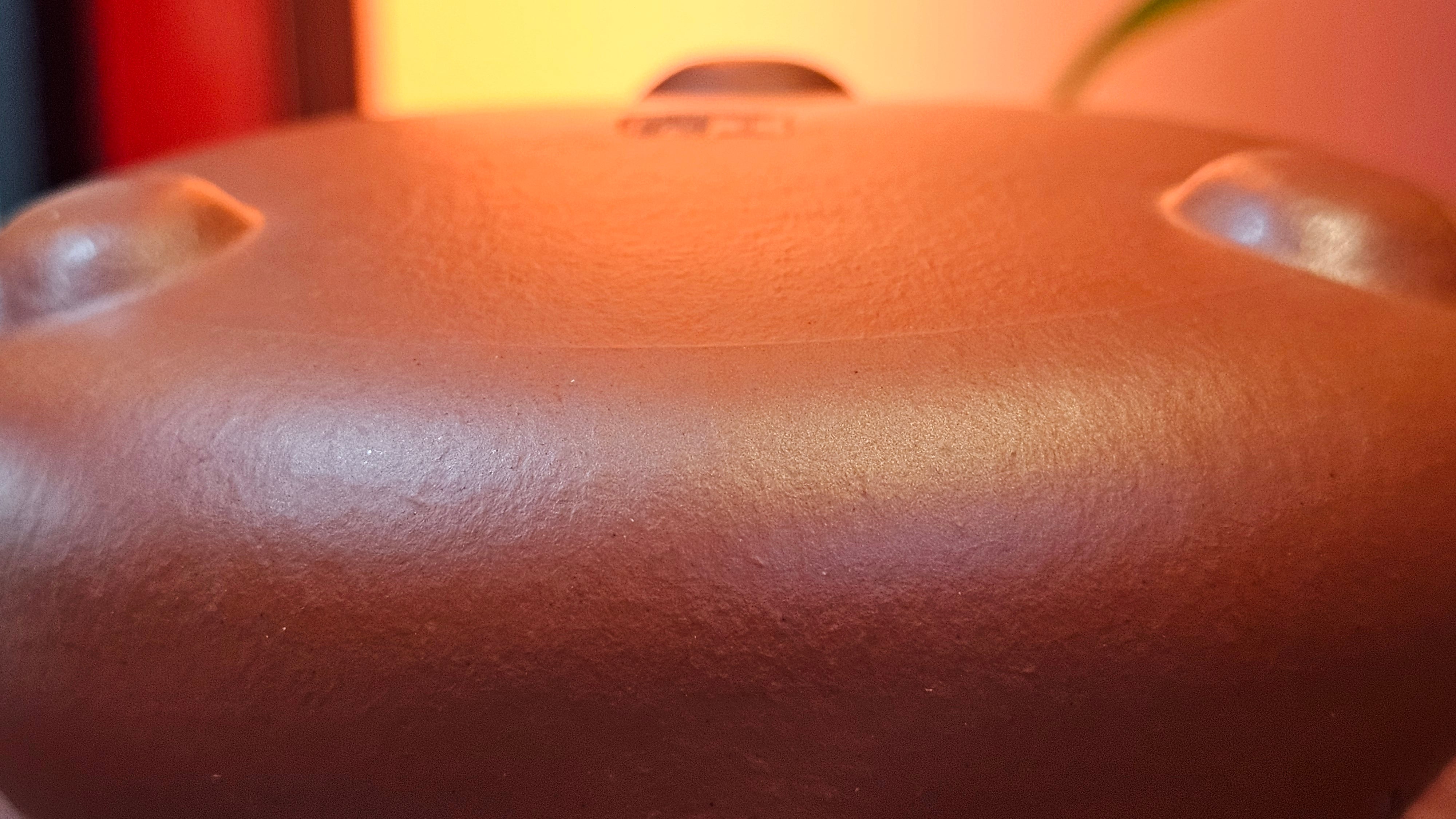 Jing Zhou Shi Piao 景舟石瓢, 276.3ml, Xiao Mei Yao Zhu Ni 小煤窑朱泥, by Craftsman Wang Xing 王兴; "暗香疏影" and Plum Blossoms Engraving by Craftsman Yi De Shu 一德书 ~!Congratulations to Prof A.G.! 0833hrs 10th August 2025! Long Beach, CA!