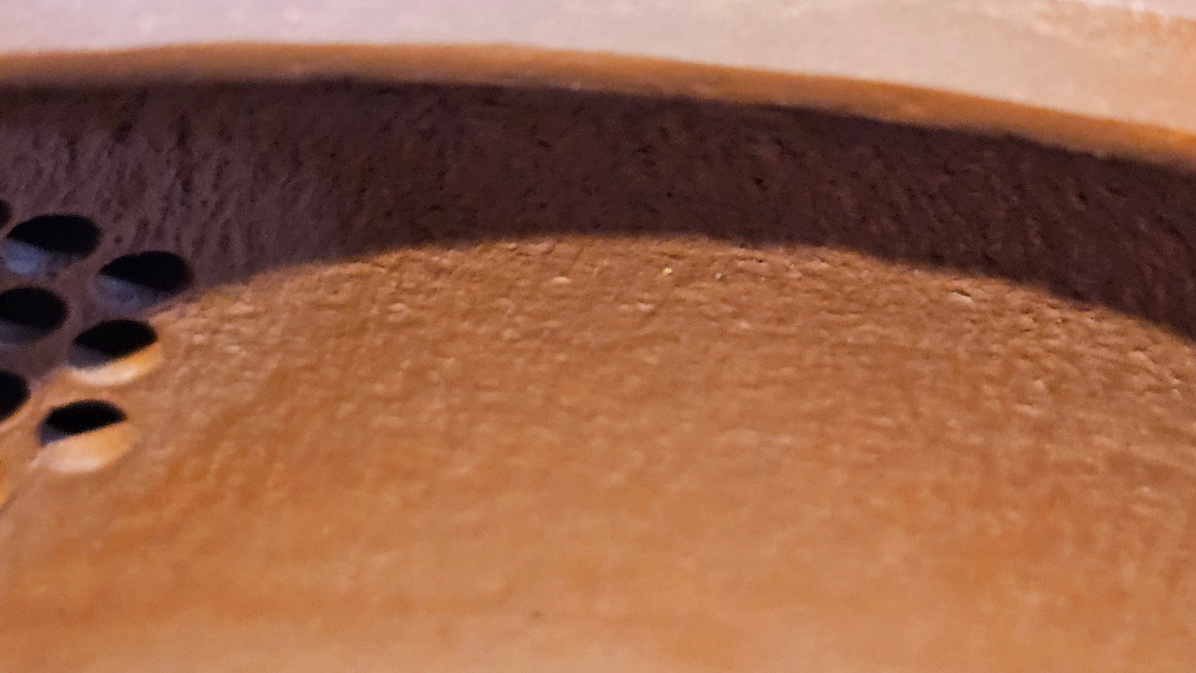 Jing Zhou Shi Piao 景舟石瓢, 276.3ml, Xiao Mei Yao Zhu Ni 小煤窑朱泥, by Craftsman Wang Xing 王兴; "暗香疏影" and Plum Blossoms Engraving by Craftsman Yi De Shu 一德书 ~!Congratulations to Prof A.G.! 0833hrs 10th August 2025! Long Beach, CA!