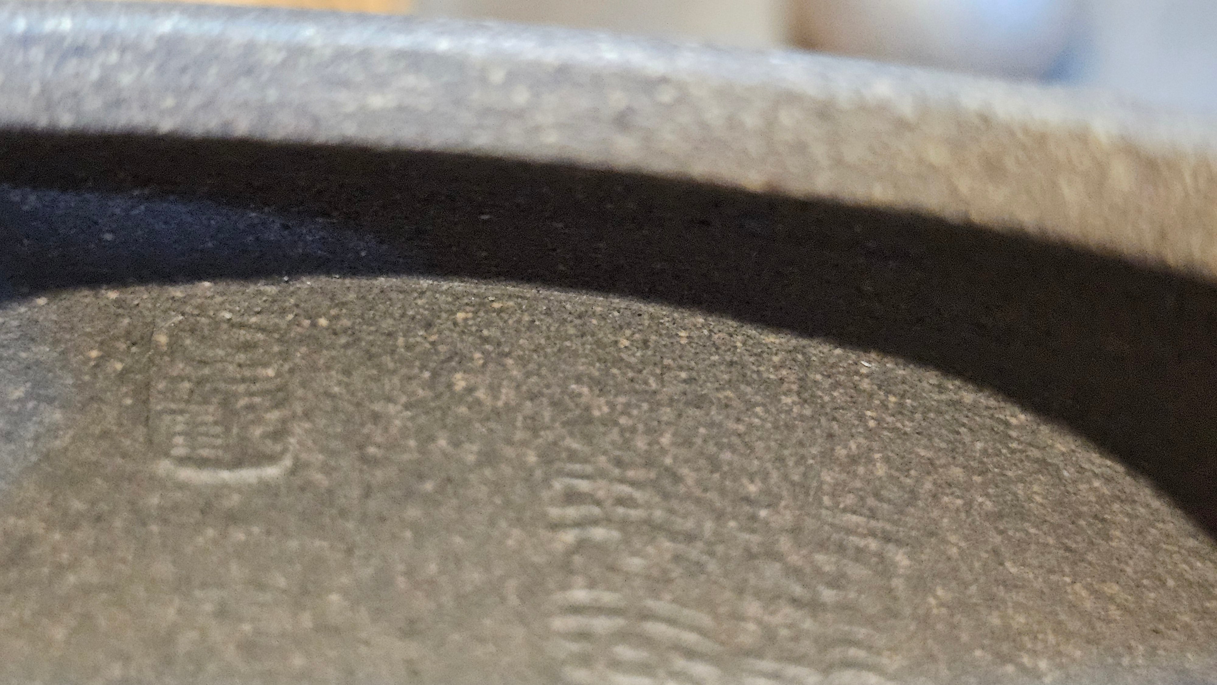 Ban Yue Hu《半月壶》~ "Half Moon Pot", 140.8ml, Qing Hui Duan 青灰段泥, by our Craftsman Zhang Huan 张欢, "Qing Gong Tu" 清供图 Engraving by Craftsman Nan Shan Lao Ren 南山老人 ~ Congratulations to Ms M.L.! 0831hrs 10th August 2025! Phoenix, AZ!