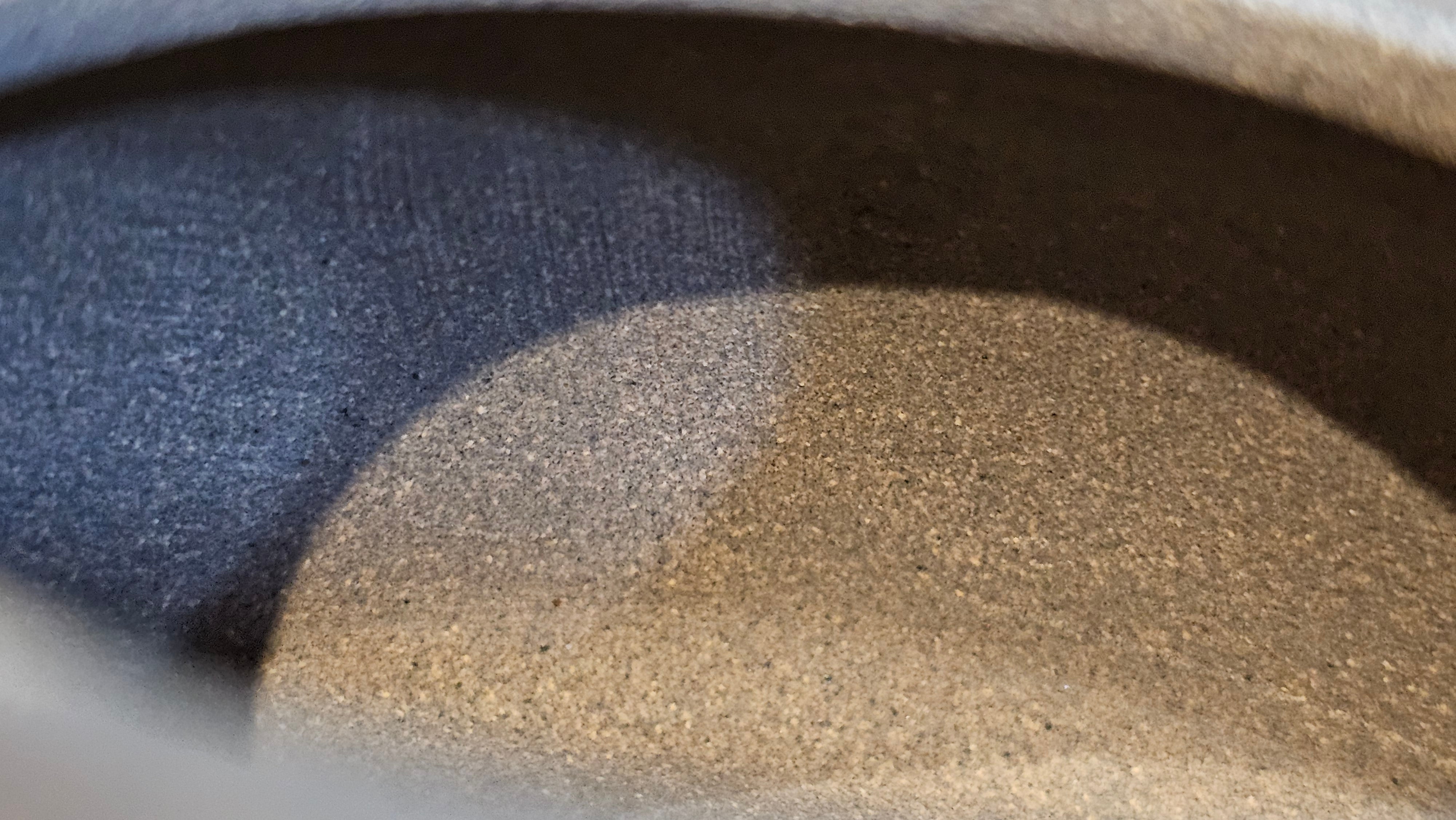 Ban Yue Hu《半月壶》~ "Half Moon Pot", 140.8ml, Qing Hui Duan 青灰段泥, by our Craftsman Zhang Huan 张欢, "Qing Gong Tu" 清供图 Engraving by Craftsman Nan Shan Lao Ren 南山老人 ~ Congratulations to Ms M.L.! 0831hrs 10th August 2025! Phoenix, AZ!