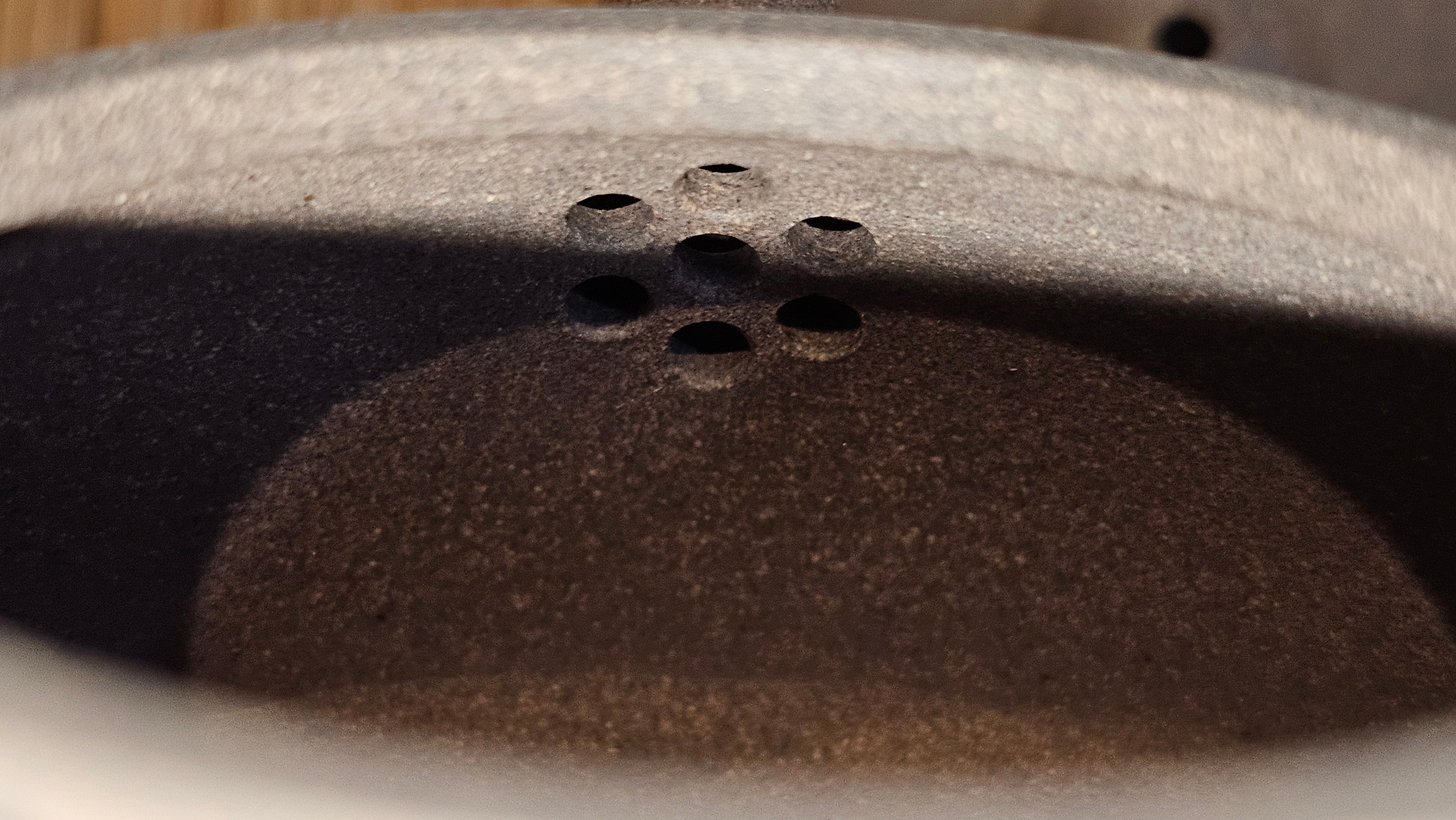 Ban Yue Hu《半月壶》~ "Half Moon Pot", 140.8ml, Qing Hui Duan 青灰段泥, by our Craftsman Zhang Huan 张欢, "Qing Gong Tu" 清供图 Engraving by Craftsman Nan Shan Lao Ren 南山老人 ~ Congratulations to Ms M.L.! 0831hrs 10th August 2025! Phoenix, AZ!