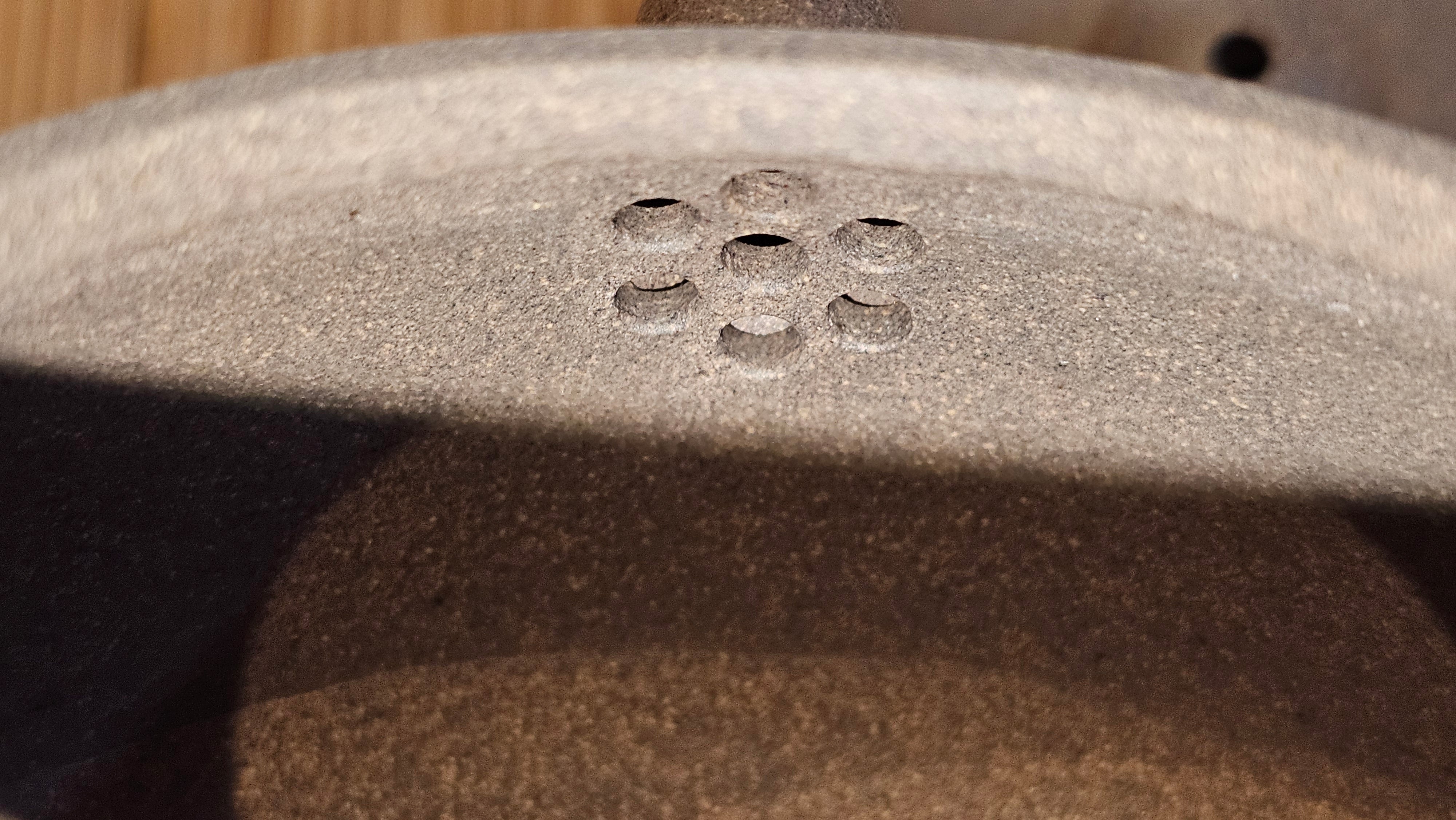 Ban Yue Hu《半月壶》~ "Half Moon Pot", 140.8ml, Qing Hui Duan 青灰段泥, by our Craftsman Zhang Huan 张欢, "Qing Gong Tu" 清供图 Engraving by Craftsman Nan Shan Lao Ren 南山老人 ~ Congratulations to Ms M.L.! 0831hrs 10th August 2025! Phoenix, AZ!