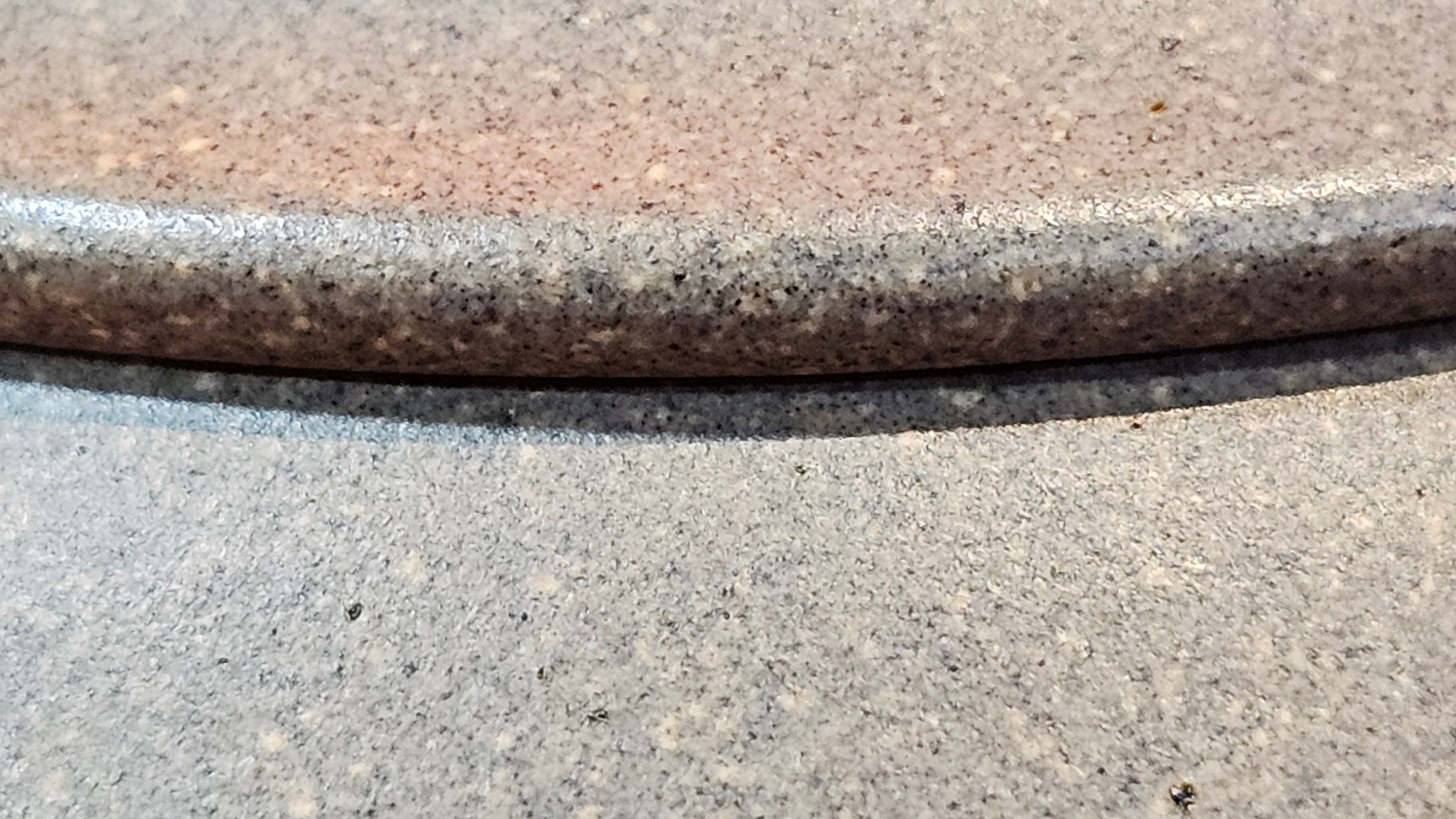 Ban Yue Hu《半月壶》~ "Half Moon Pot", 136.8ml, Qing Hui Duan 青灰段泥, by our Craftsman Zhang Huan 张欢, "Qing Gong Tu" 清供图 Engraving by Craftsman Nan Shan Lao Ren 南山老人 ~ Congratulations to Ms J.C.! 1243hrs 10th August 2025, Los Angeles, CA!