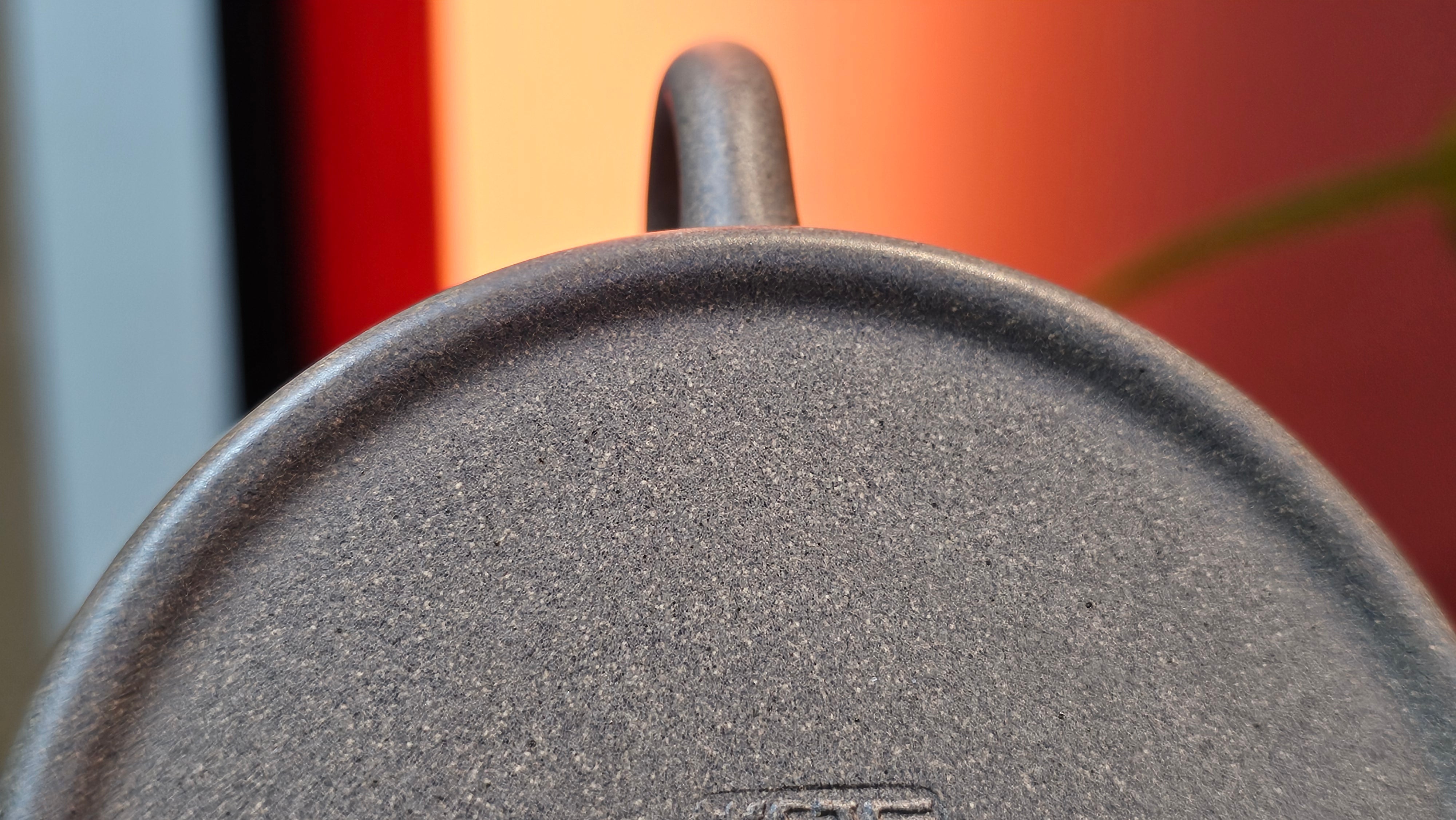 Ban Yue Hu《半月壶》~ "Half Moon Pot", 136.8ml, Qing Hui Duan 青灰段泥, by our Craftsman Zhang Huan 张欢, "Qing Gong Tu" 清供图 Engraving by Craftsman Nan Shan Lao Ren 南山老人 ~ Congratulations to Ms J.C.! 1243hrs 10th August 2025, Los Angeles, CA!