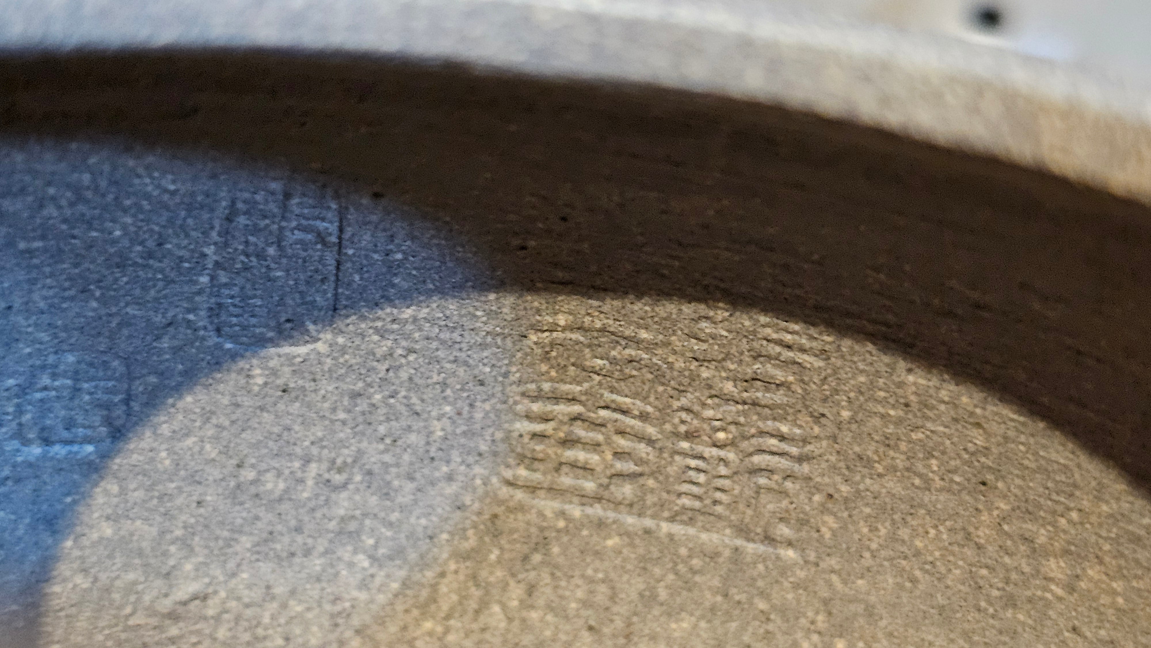 Ban Yue Hu《半月壶》~ "Half Moon Pot", 136.8ml, Qing Hui Duan 青灰段泥, by our Craftsman Zhang Huan 张欢, "Qing Gong Tu" 清供图 Engraving by Craftsman Nan Shan Lao Ren 南山老人 ~ Congratulations to Ms J.C.! 1243hrs 10th August 2025, Los Angeles, CA!