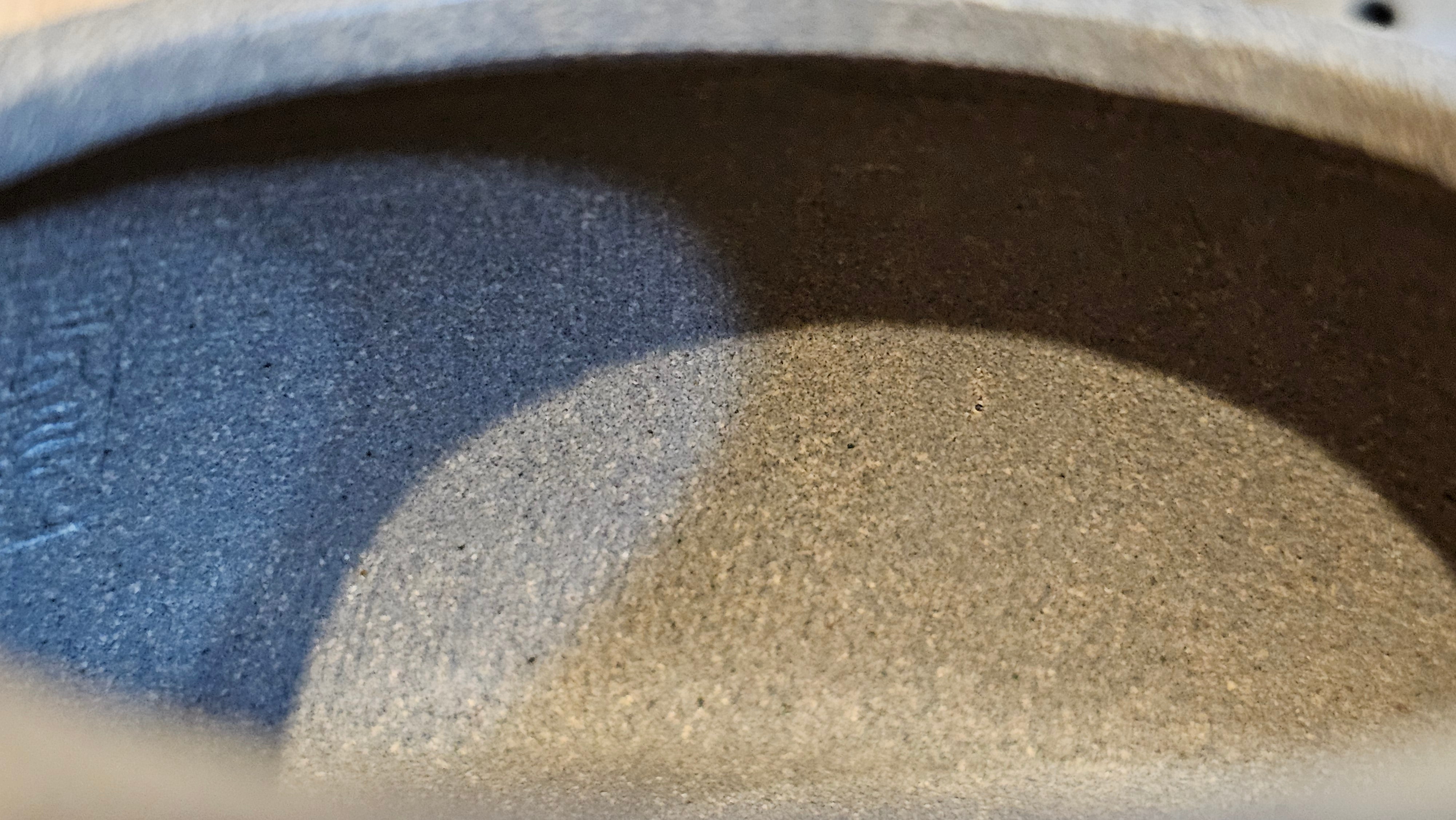 Ban Yue Hu《半月壶》~ "Half Moon Pot", 136.8ml, Qing Hui Duan 青灰段泥, by our Craftsman Zhang Huan 张欢, "Qing Gong Tu" 清供图 Engraving by Craftsman Nan Shan Lao Ren 南山老人 ~ Congratulations to Ms J.C.! 1243hrs 10th August 2025, Los Angeles, CA!