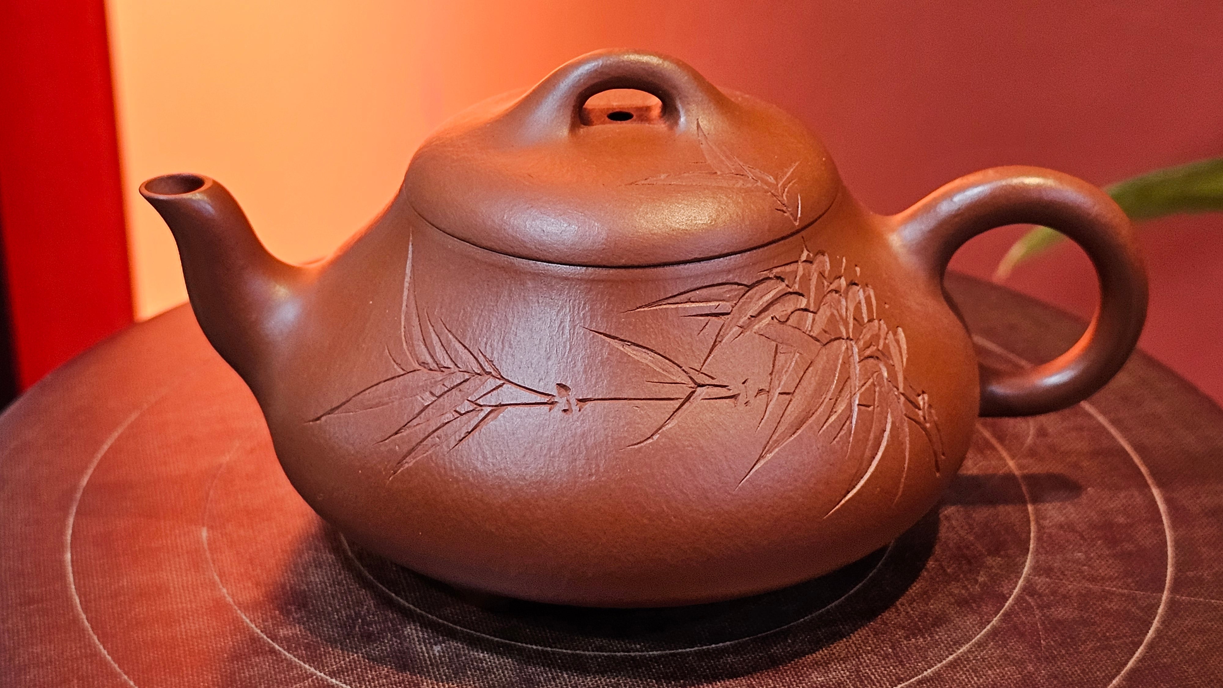 Han Tang Shi Piao 汉棠石瓢, 163.9ml, Xiao Mei Yao Zhu Ni 小煤窑朱泥, by Craftsman Shi Yun 石芸 ~!Congratulations!to Mr B.H.S., 1915hrs 11th Sept 2025, Jakarta, Indonesia🇮🇩!