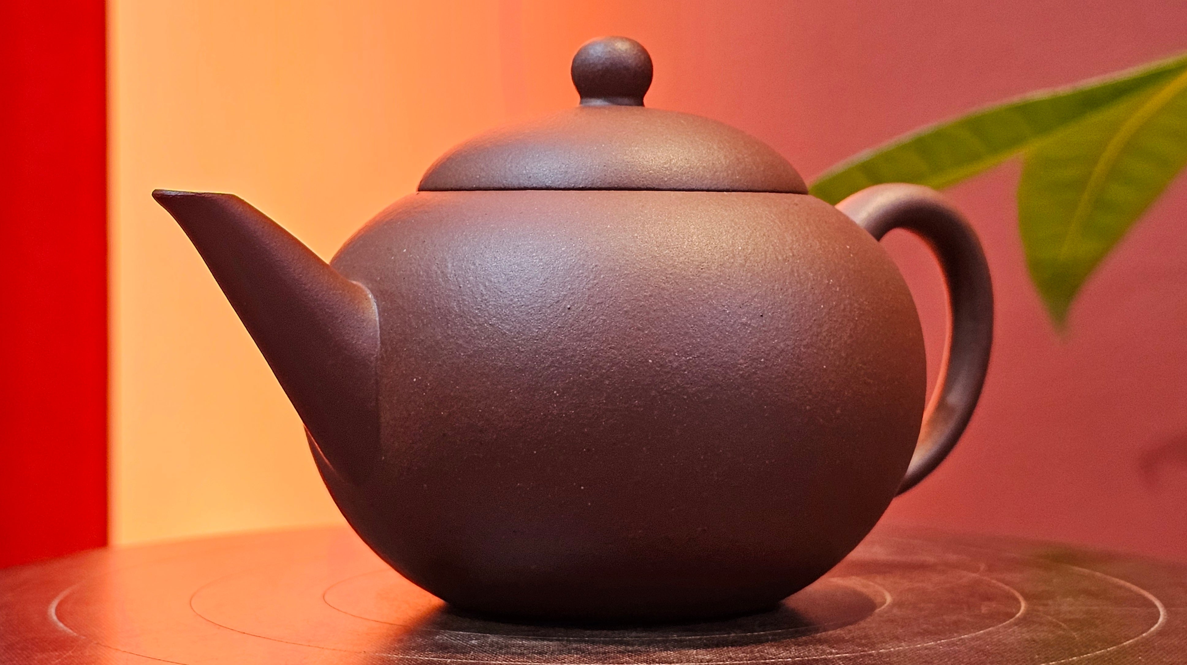 Shui Ping 水平, 161.2ml, Di Cao Qing Zi Ni 底槽青紫泥, by Craftsman Gu Xiao Ming 顾小明 ~ Congratulations to Mr S.H.! 1942hrs 16th August 2025, Arcata! CA.