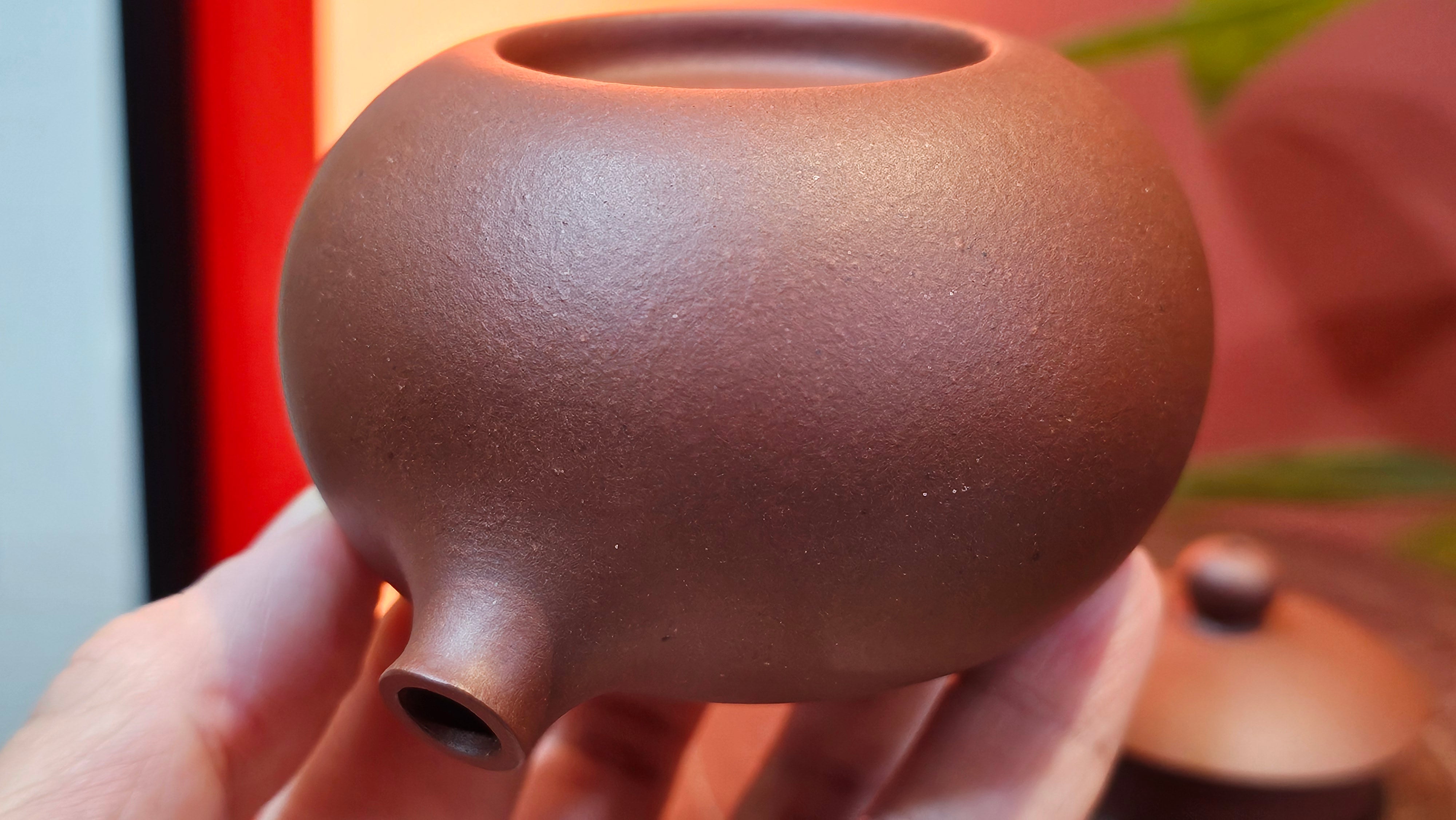 Xi Shi 西施, 144.5ml, Di Cao Qing Zi Ni 底槽青紫泥, by Craftsman Gu Xiao Ming 顾小明 ~ Congratulations!to Ms M.S., 2125hrs 11th August 2025, Conshohocken! PA.