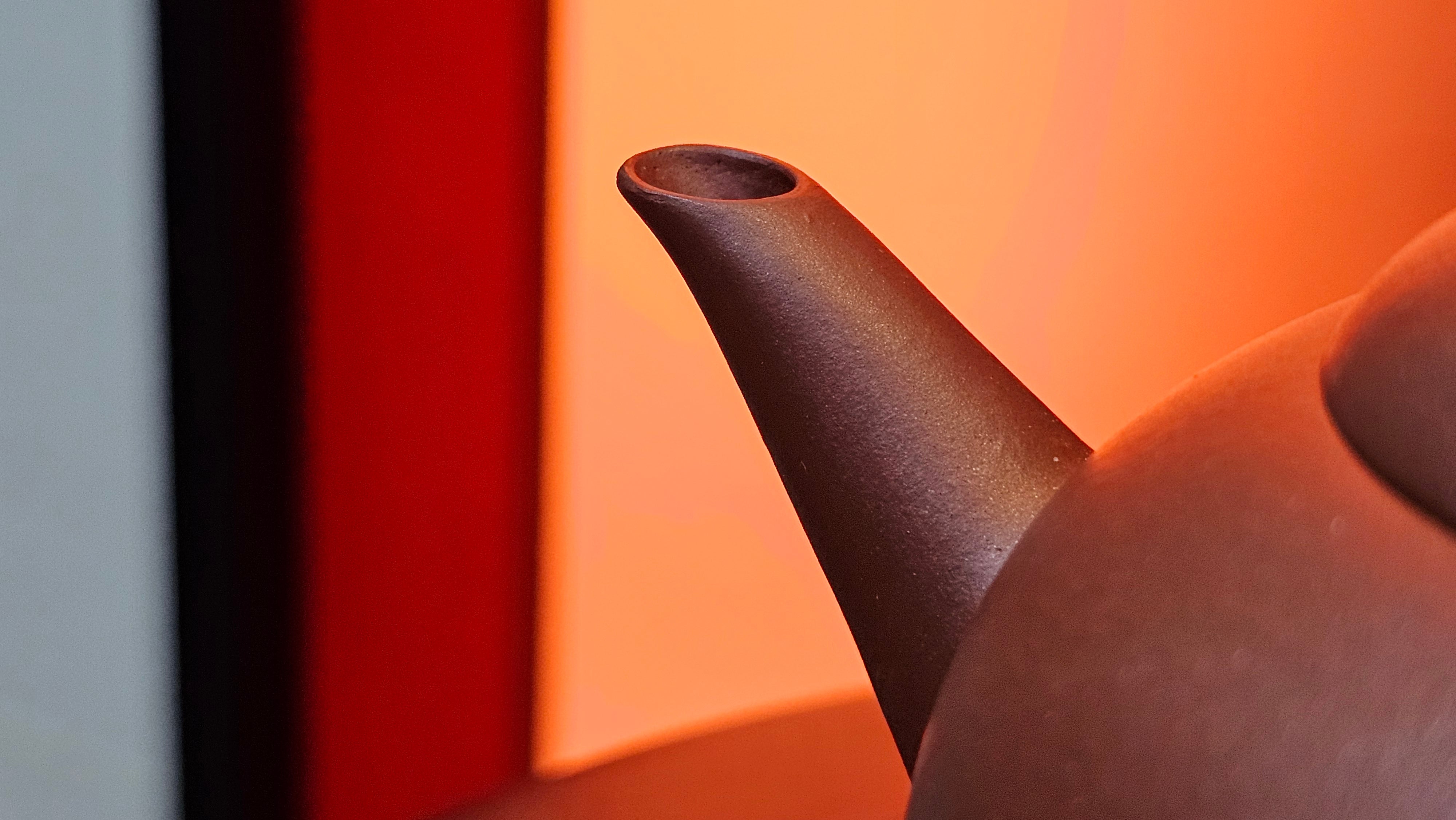 Shui Ping 水平, 161.2ml, Di Cao Qing Zi Ni 底槽青紫泥, by Craftsman Gu Xiao Ming 顾小明 ~ Congratulations to Mr S.H.! 1942hrs 16th August 2025, Arcata! CA.