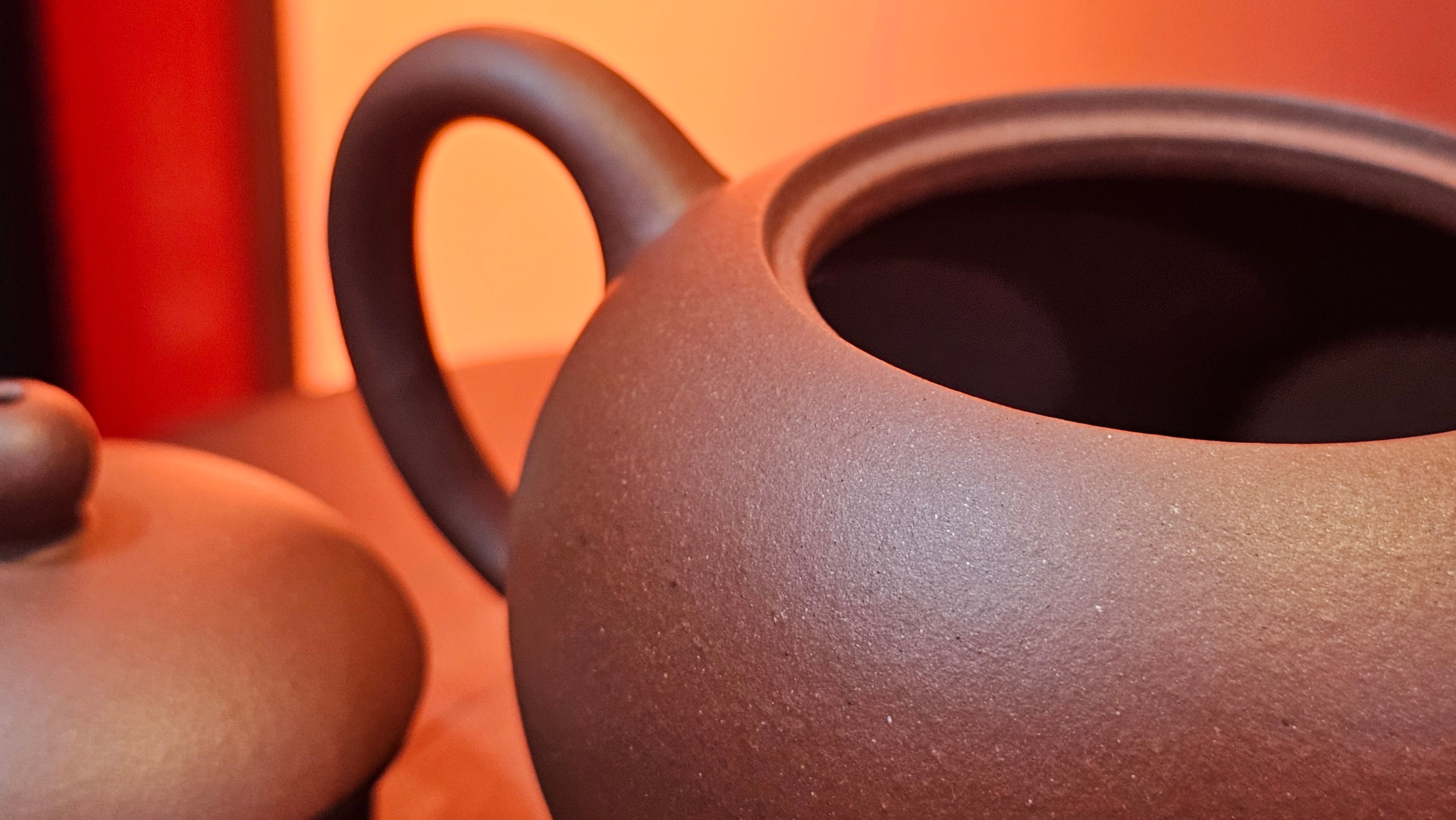 Shui Ping 水平, 161.2ml, Di Cao Qing Zi Ni 底槽青紫泥, by Craftsman Gu Xiao Ming 顾小明 ~ Congratulations to Mr S.H.! 1942hrs 16th August 2025, Arcata! CA.