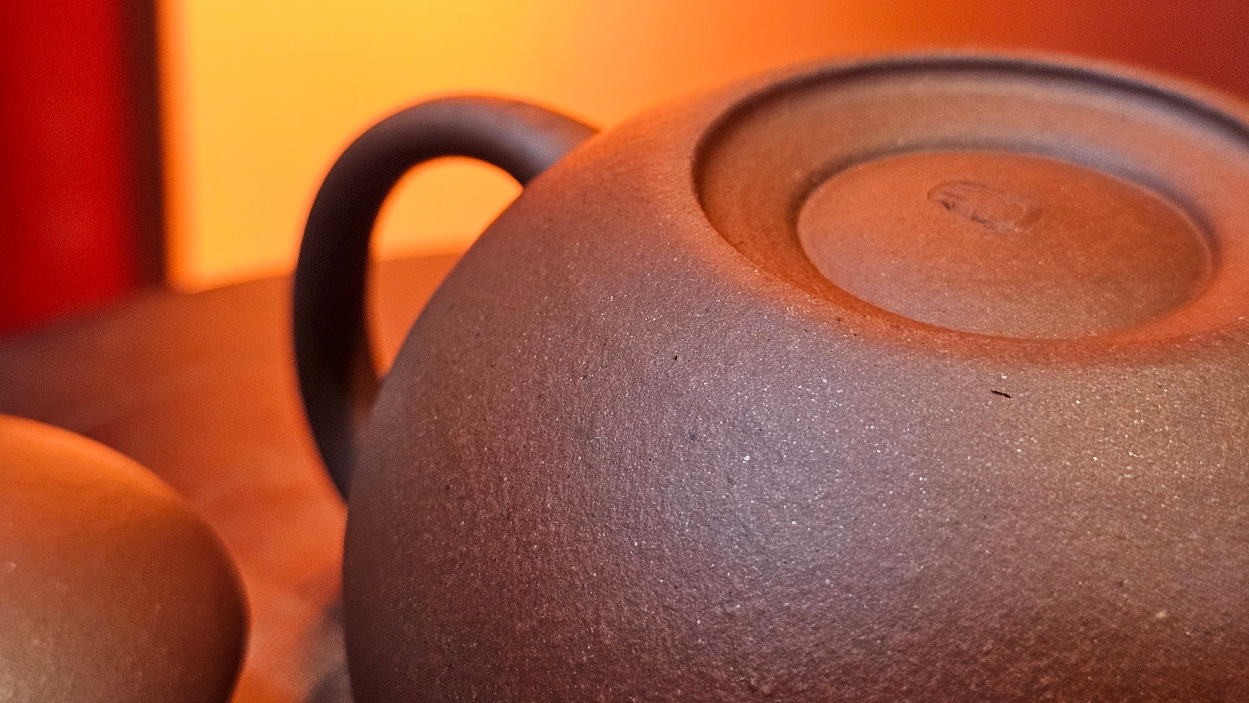 Shui Ping 水平, 161.2ml, Di Cao Qing Zi Ni 底槽青紫泥, by Craftsman Gu Xiao Ming 顾小明 ~ Congratulations to Mr S.H.! 1942hrs 16th August 2025, Arcata! CA.