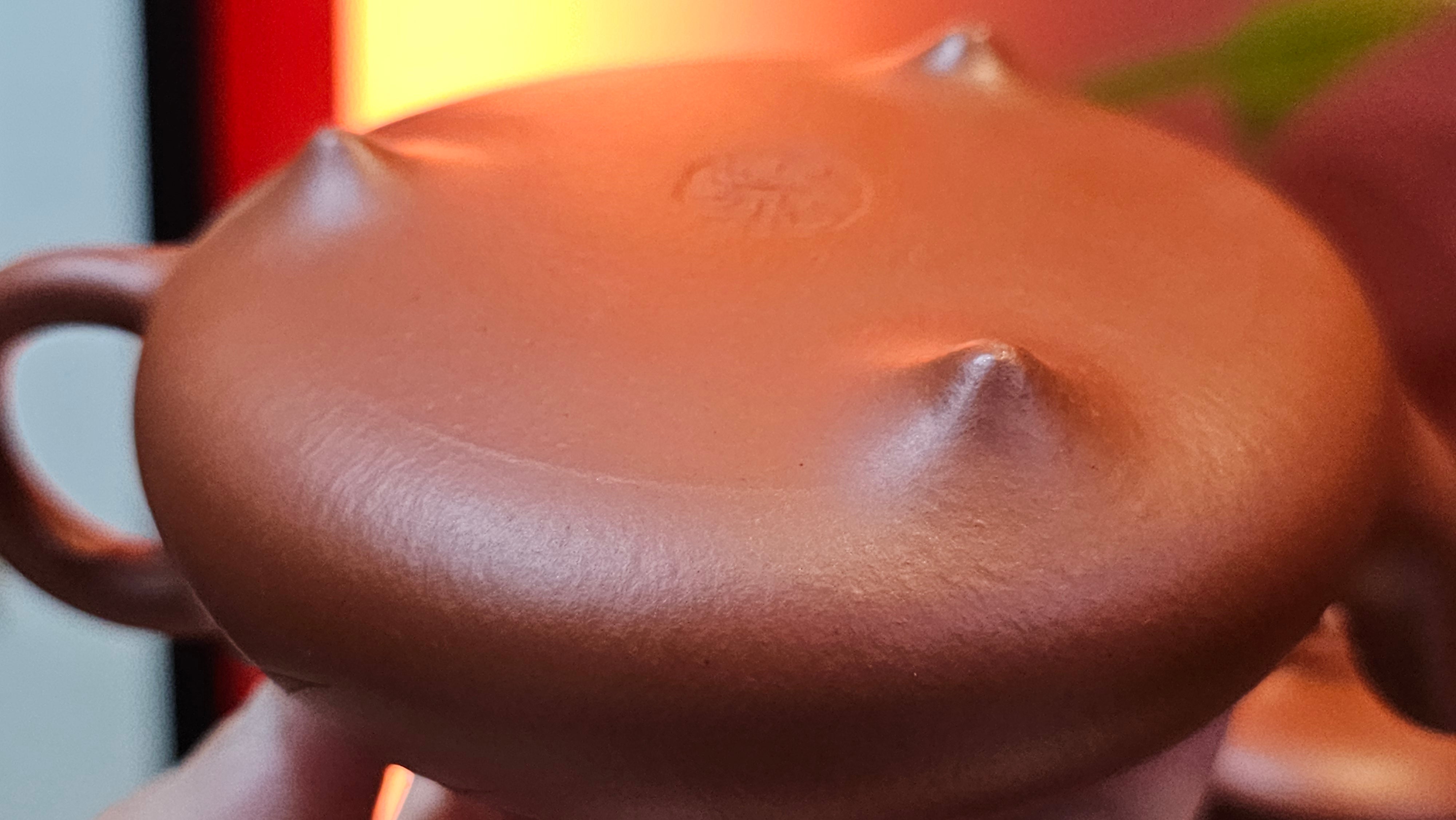 Han Tang Shi Piao 汉棠石瓢, 163.9ml, Xiao Mei Yao Zhu Ni 小煤窑朱泥, by Craftsman Shi Yun 石芸 ~!Congratulations!to Mr B.H.S., 1915hrs 11th Sept 2025, Jakarta, Indonesia🇮🇩!