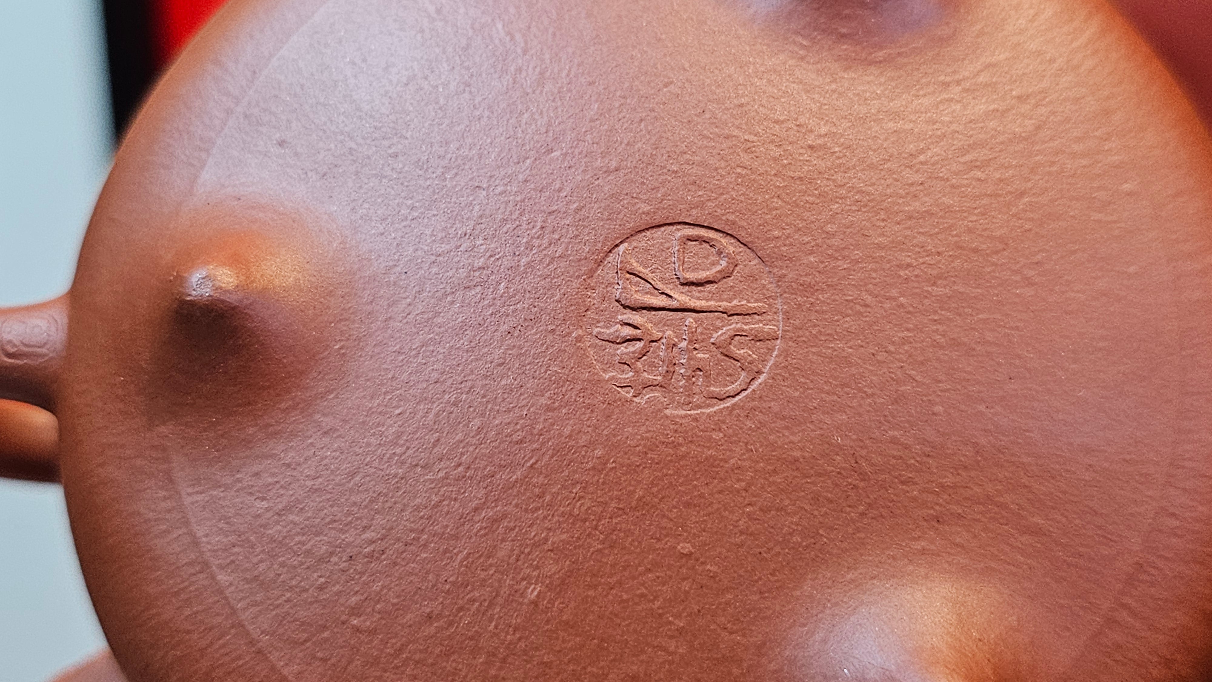 Han Tang Shi Piao 汉棠石瓢, 163.9ml, Xiao Mei Yao Zhu Ni 小煤窑朱泥, by Craftsman Shi Yun 石芸 ~!Congratulations!to Mr B.H.S., 1915hrs 11th Sept 2025, Jakarta, Indonesia🇮🇩!