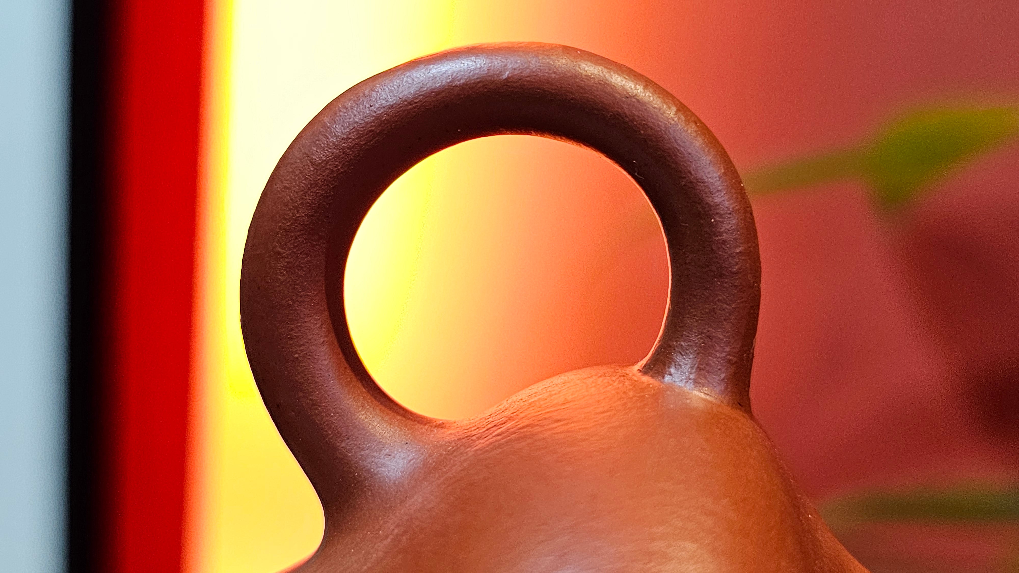 Han Tang Shi Piao 汉棠石瓢, 163.9ml, Xiao Mei Yao Zhu Ni 小煤窑朱泥, by Craftsman Shi Yun 石芸 ~!Congratulations!to Mr B.H.S., 1915hrs 11th Sept 2025, Jakarta, Indonesia🇮🇩!