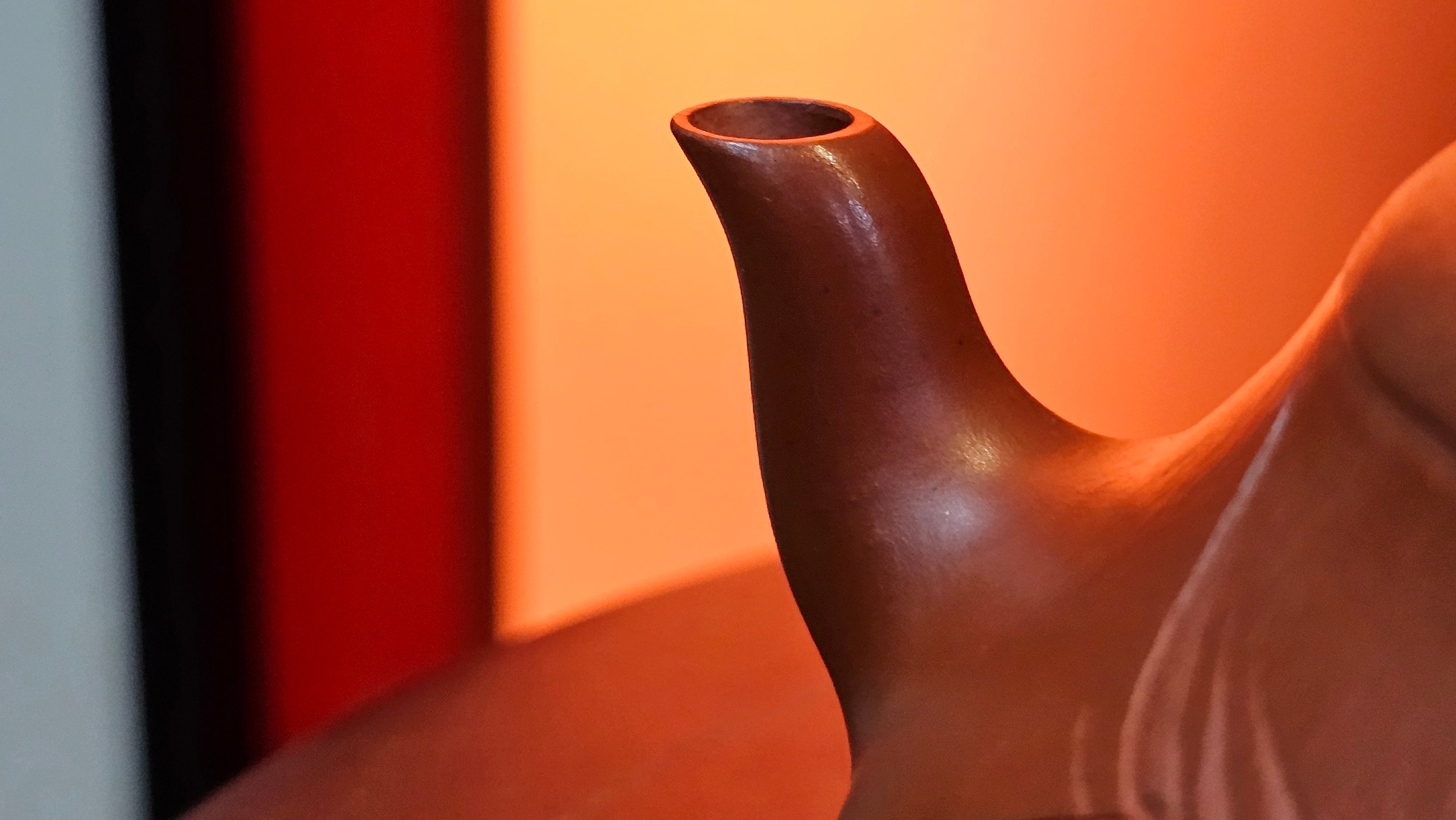 Han Tang Shi Piao 汉棠石瓢, 163.9ml, Xiao Mei Yao Zhu Ni 小煤窑朱泥, by Craftsman Shi Yun 石芸 ~!Congratulations!to Mr B.H.S., 1915hrs 11th Sept 2025, Jakarta, Indonesia🇮🇩!