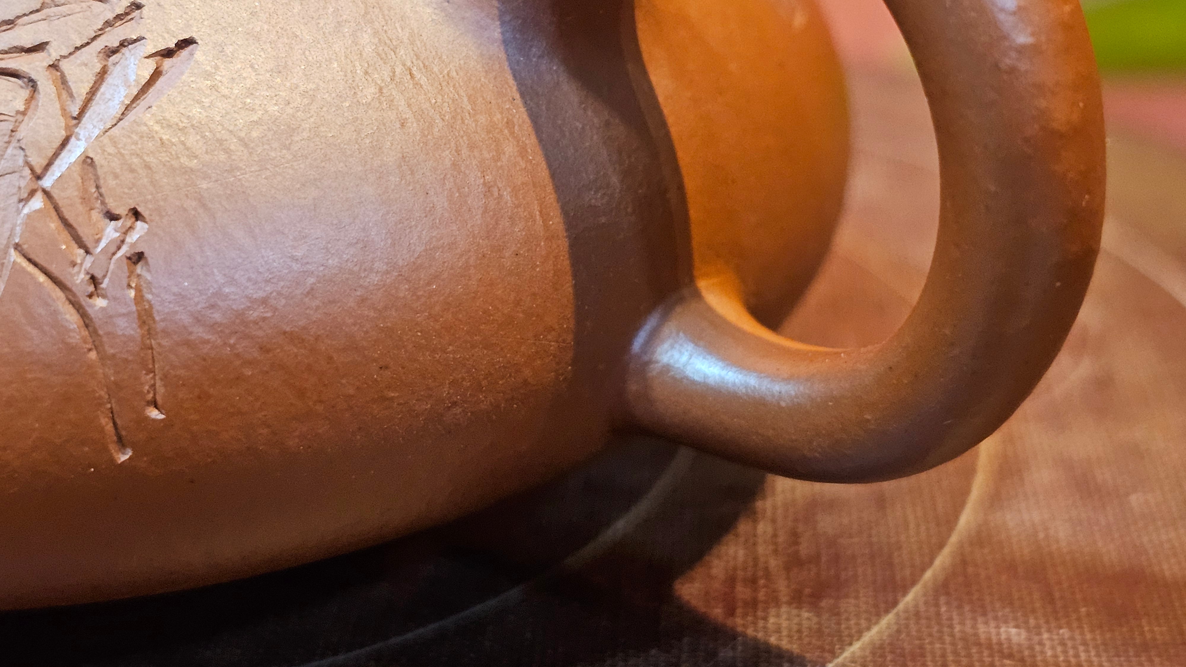 Han Tang Shi Piao 汉棠石瓢, 163.9ml, Xiao Mei Yao Zhu Ni 小煤窑朱泥, by Craftsman Shi Yun 石芸 ~!Congratulations!to Mr B.H.S., 1915hrs 11th Sept 2025, Jakarta, Indonesia🇮🇩!